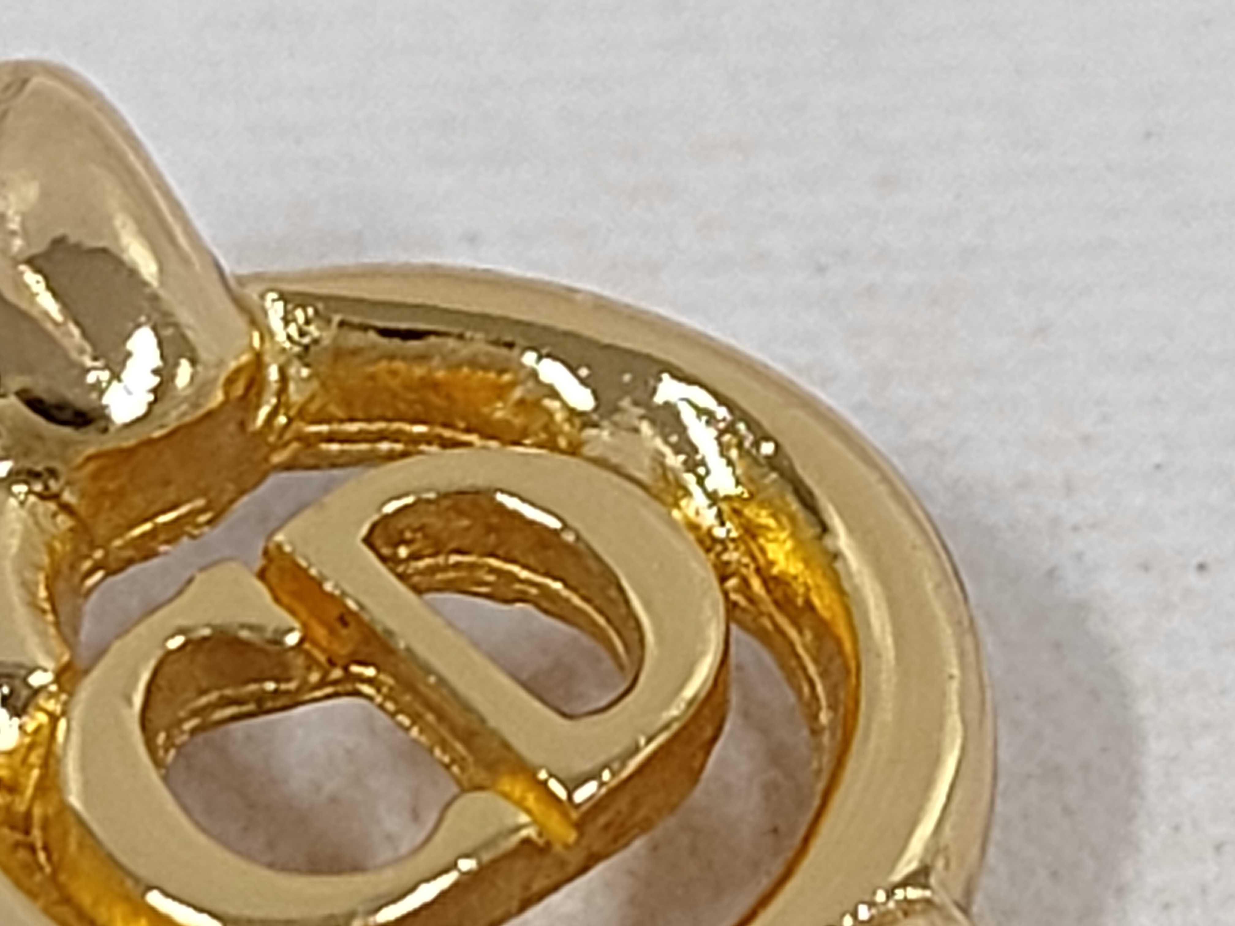 CD logo necklace — view 7