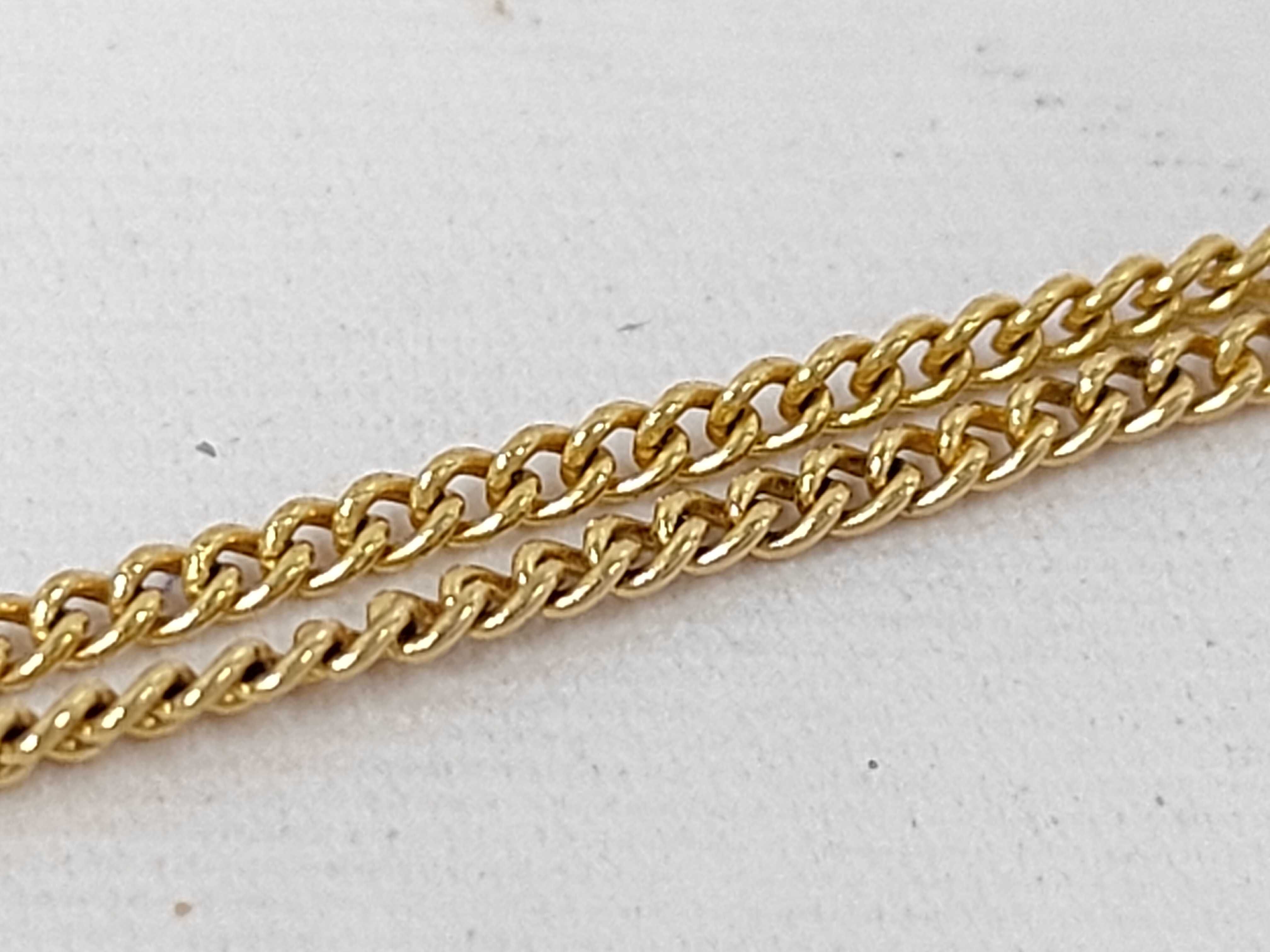 CD logo necklace — view 9
