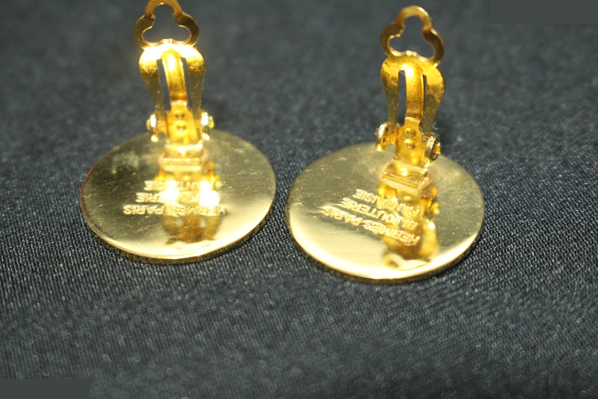 Sellier Earrings, Gold — view 4