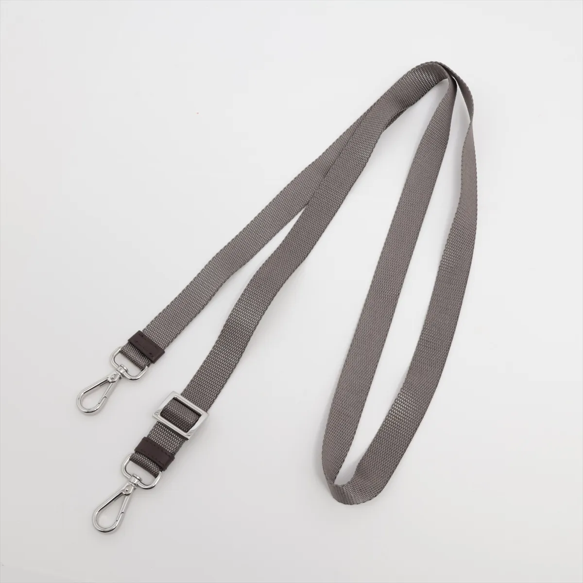 Tessuto Nylon x Leather Shoulder Bag Blue x Brown 2ZT071 — view 5