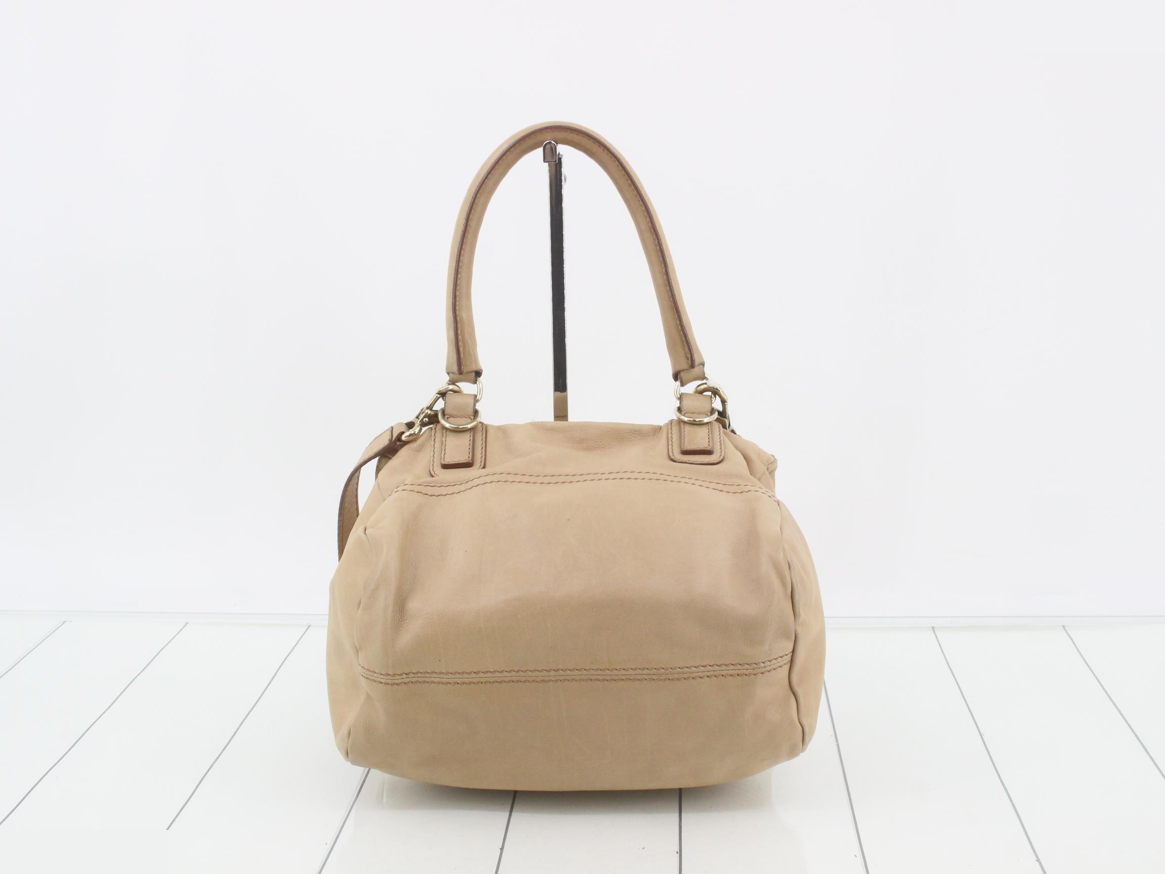 2WAY bag beige leather — view 2
