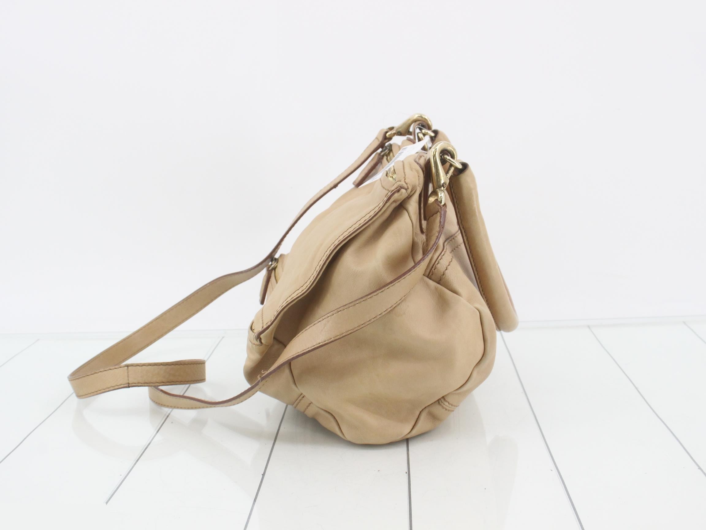 2WAY bag beige leather — view 3