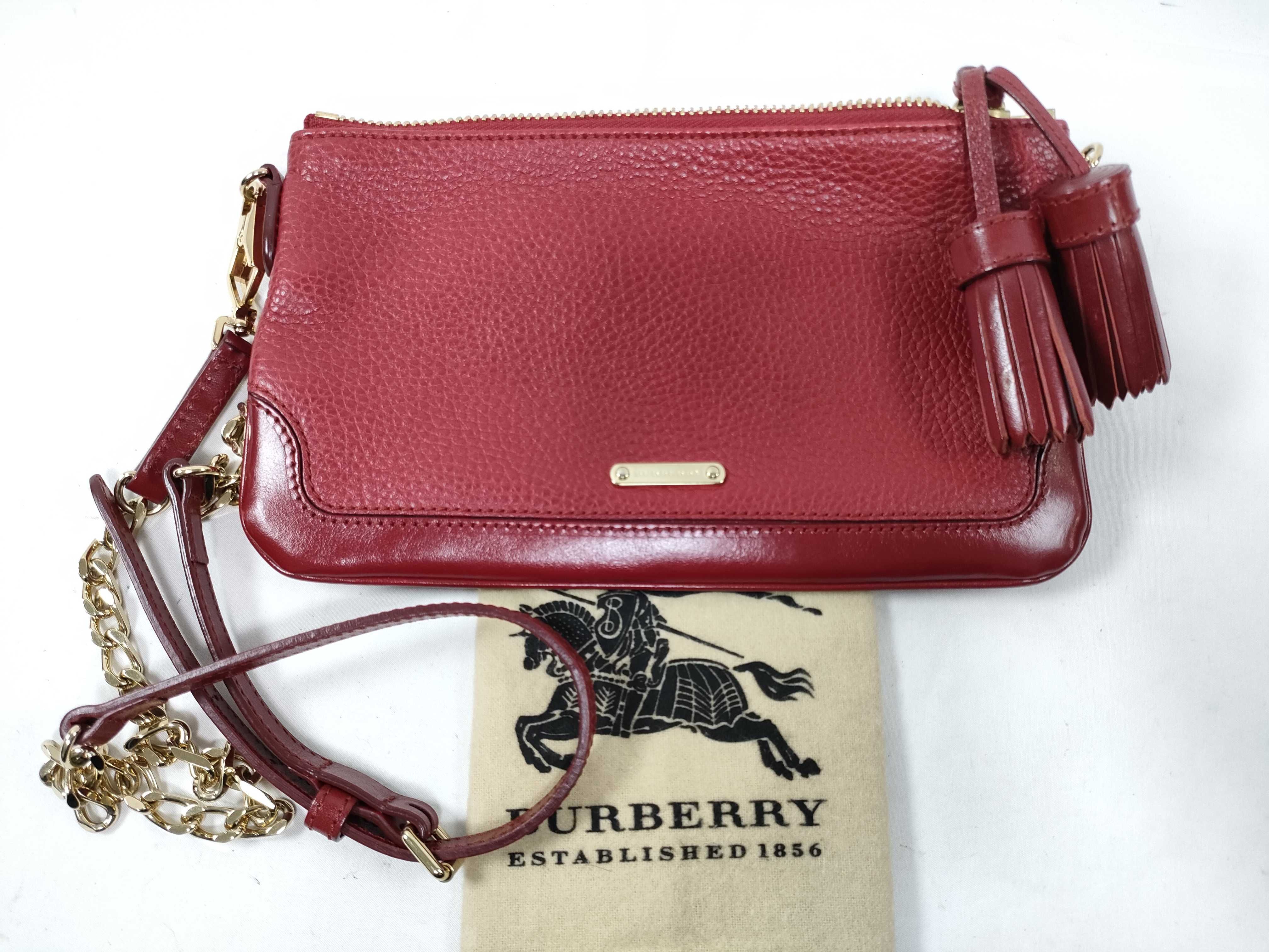 Leather Chain Shoulder Bag