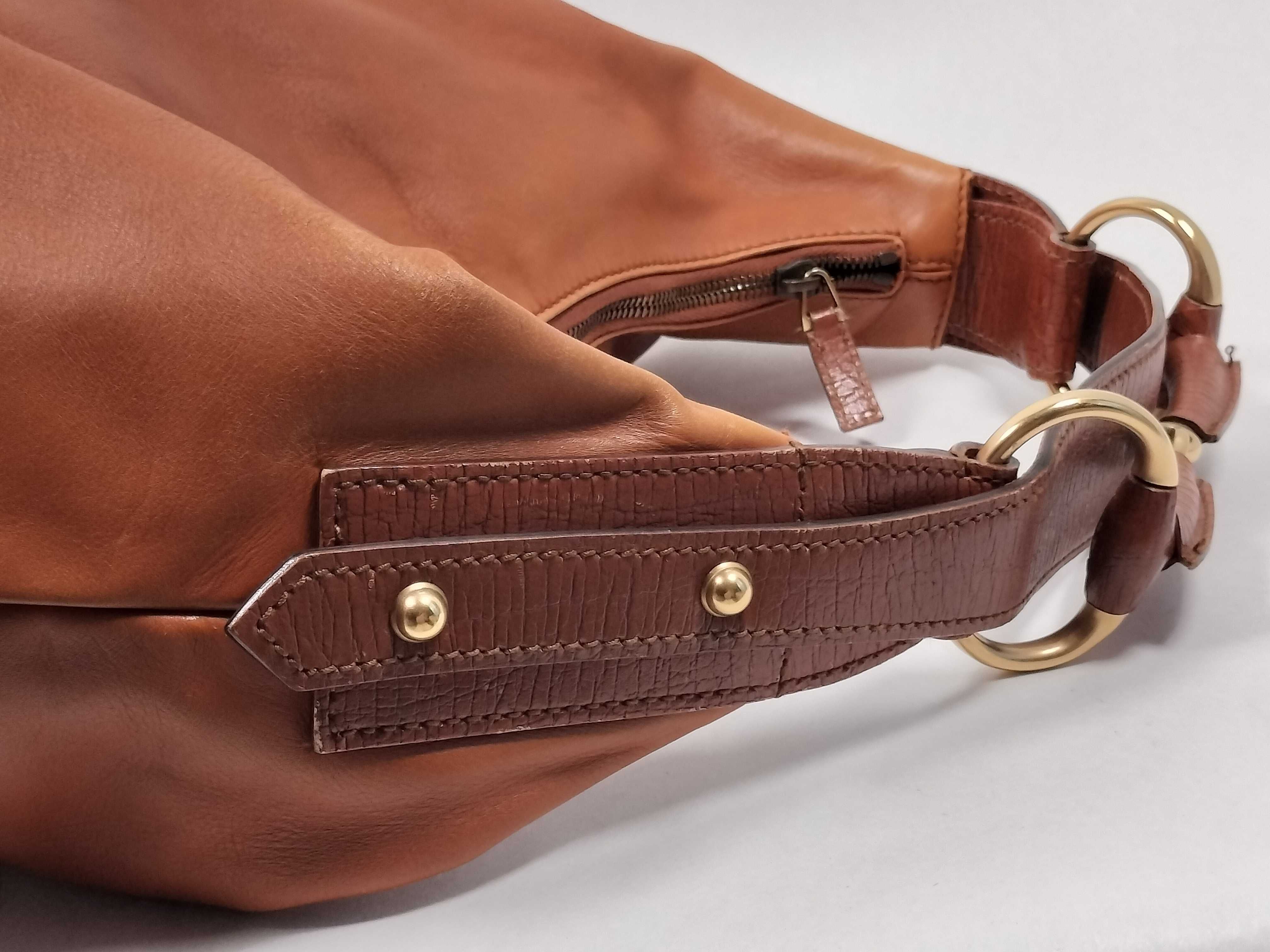 Horsebit Shoulder Brown 115867 Shoulder Bag — view 5