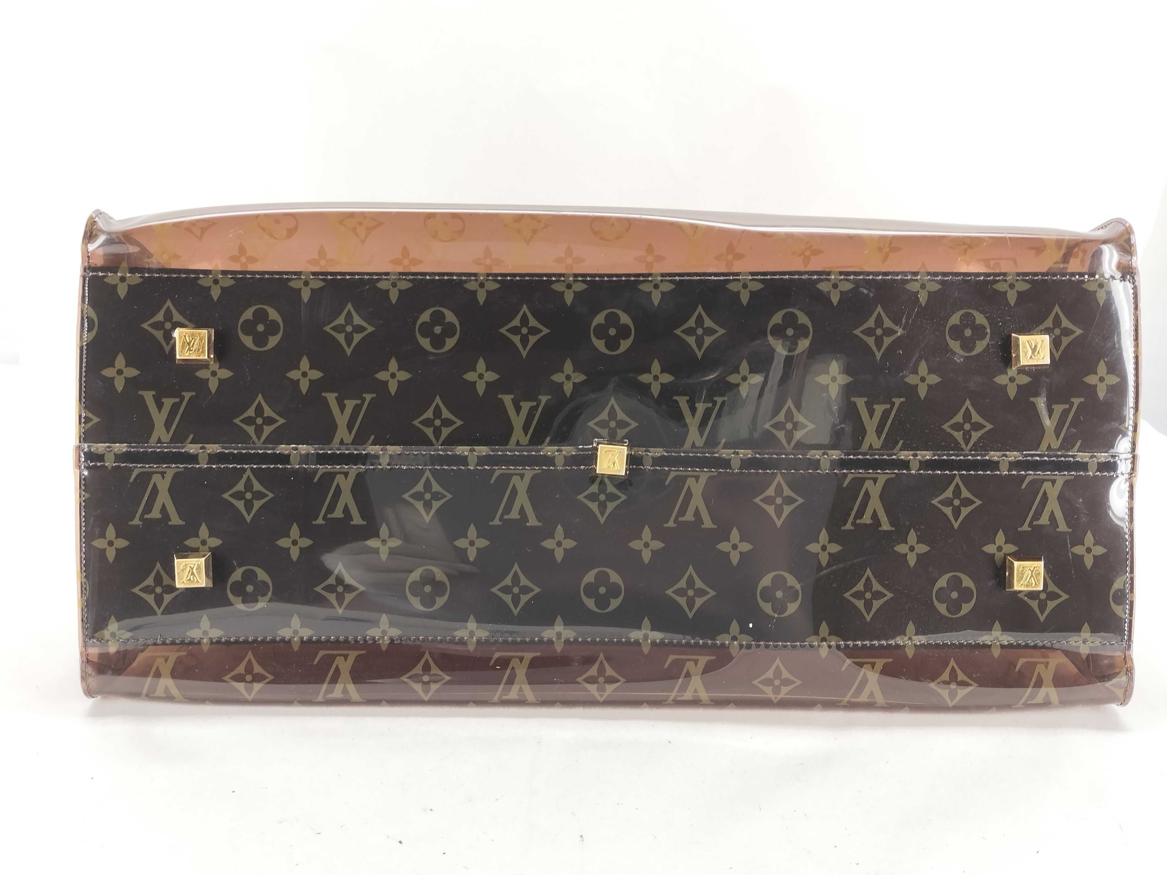 Monogram Vuitton Monogram Vinyl Cabas Cruise M50500 LM0070 Brown Shoulder Bag — view 7
