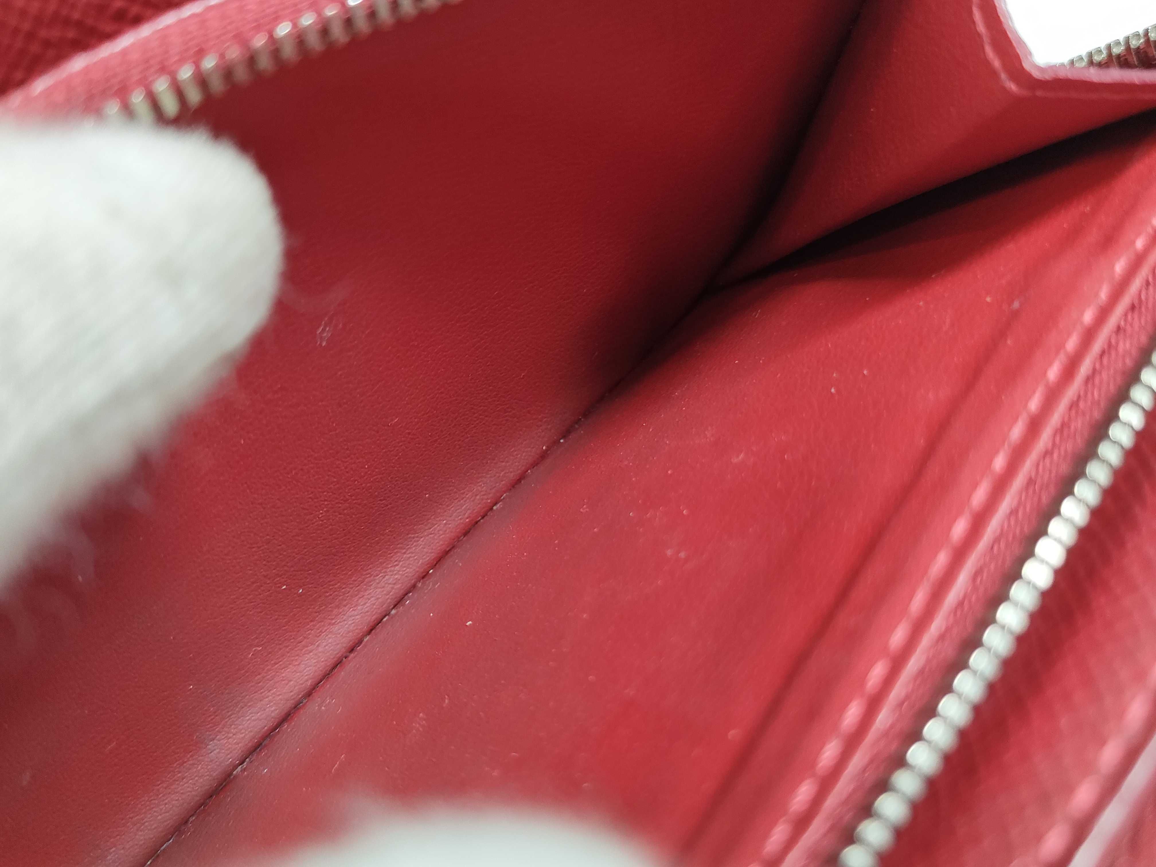 Epi Round Zip Red Wallet — view 10