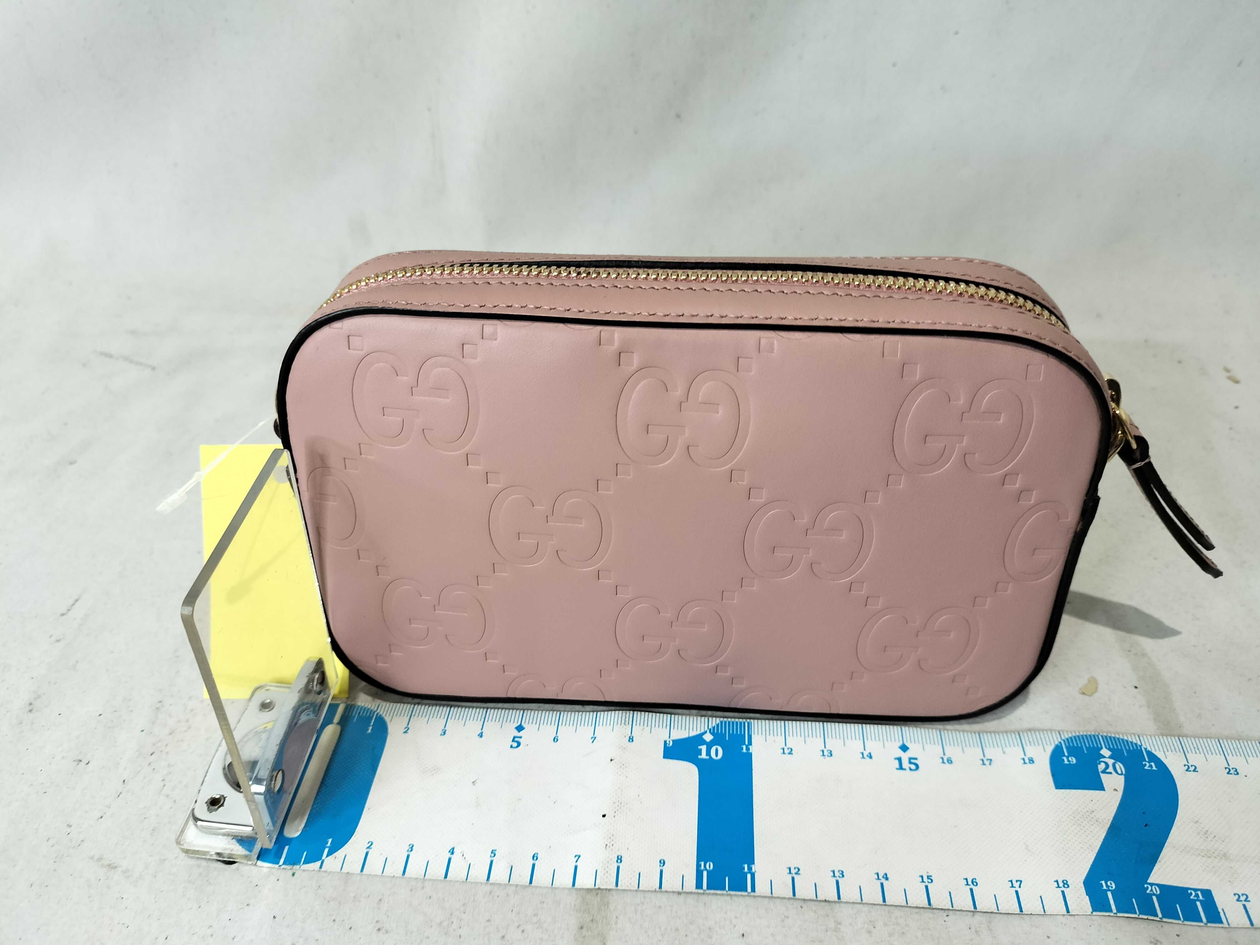 GG Super Mini Shoulder Bag, Pink, 781554 (Shoulder Bag) — view 2
