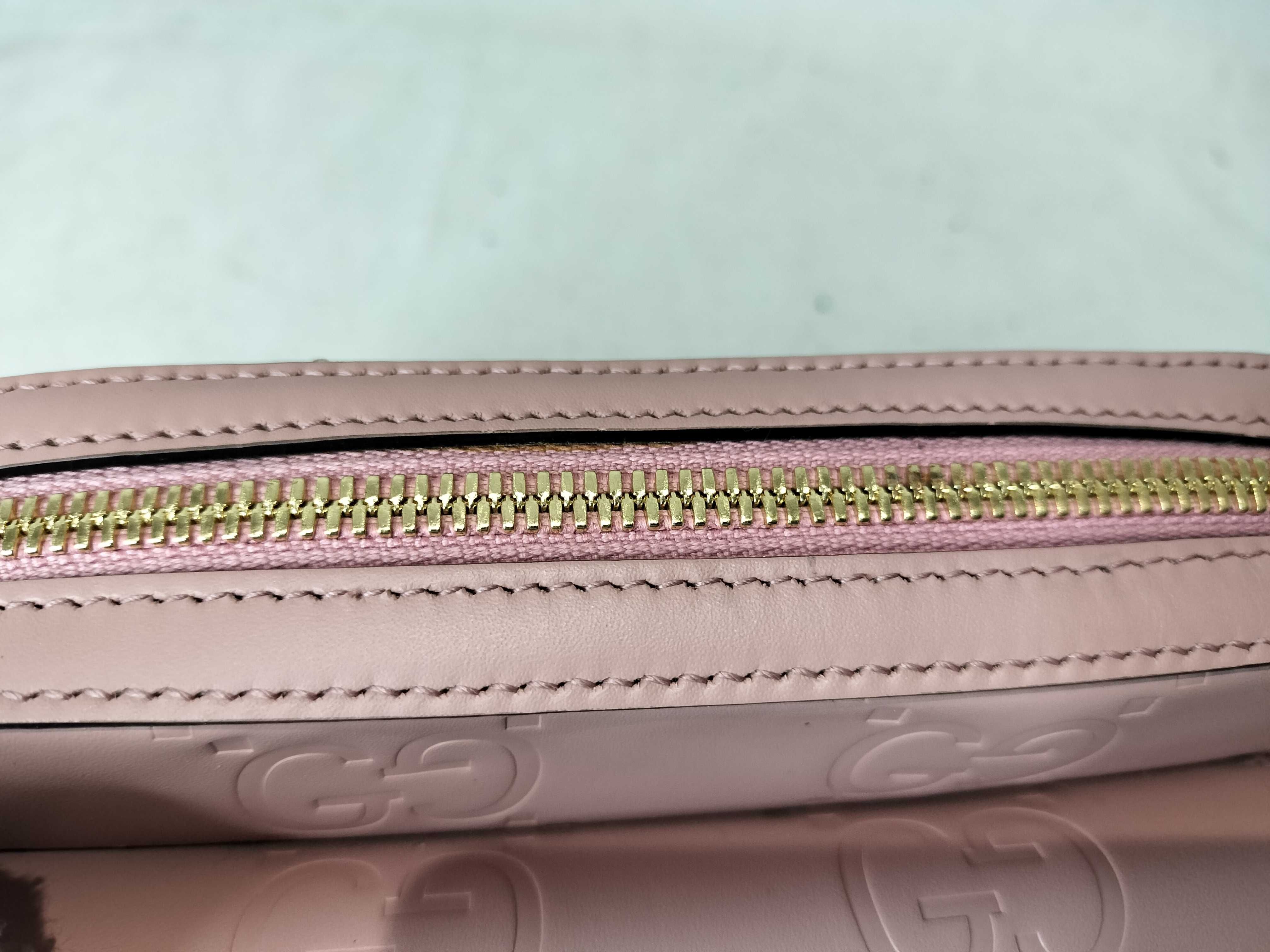 GG Super Mini Shoulder Bag, Pink, 781554 (Shoulder Bag) — view 8