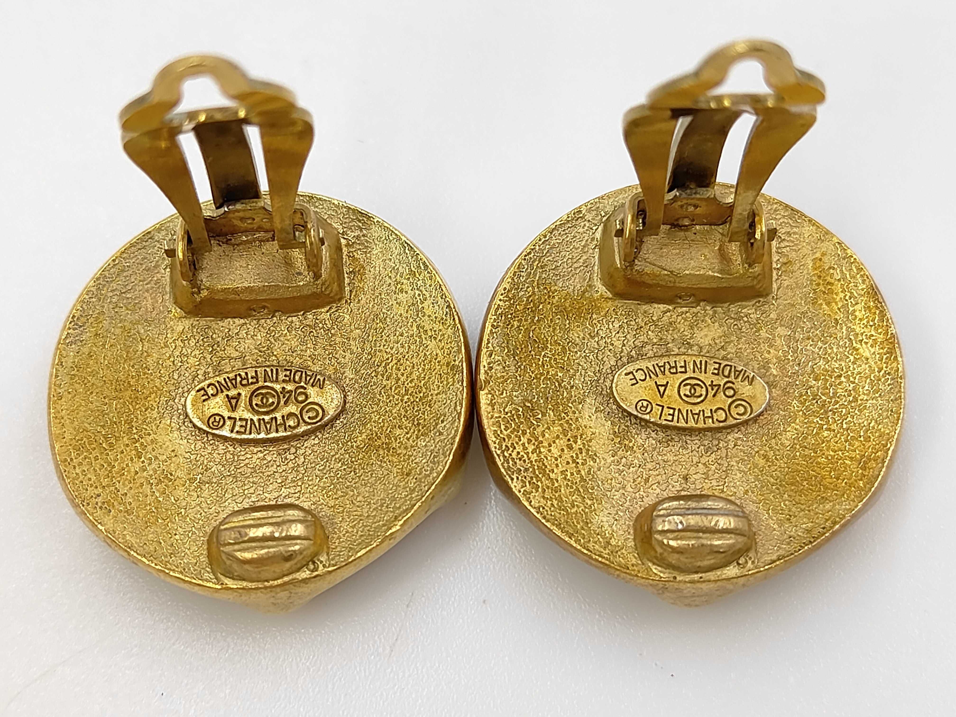 Coco Mark Earrings GP Black 94 A Earrings — view 5