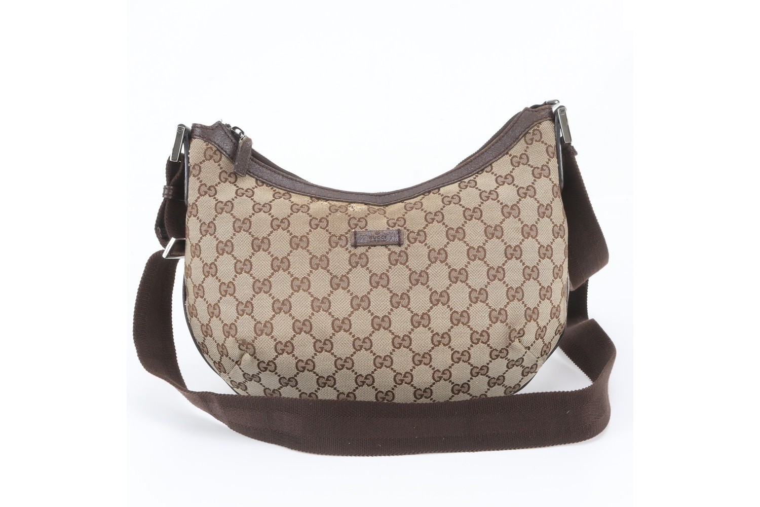 GG Canvas 181092 Leather Shoulder Bag, Crossbody Bag
