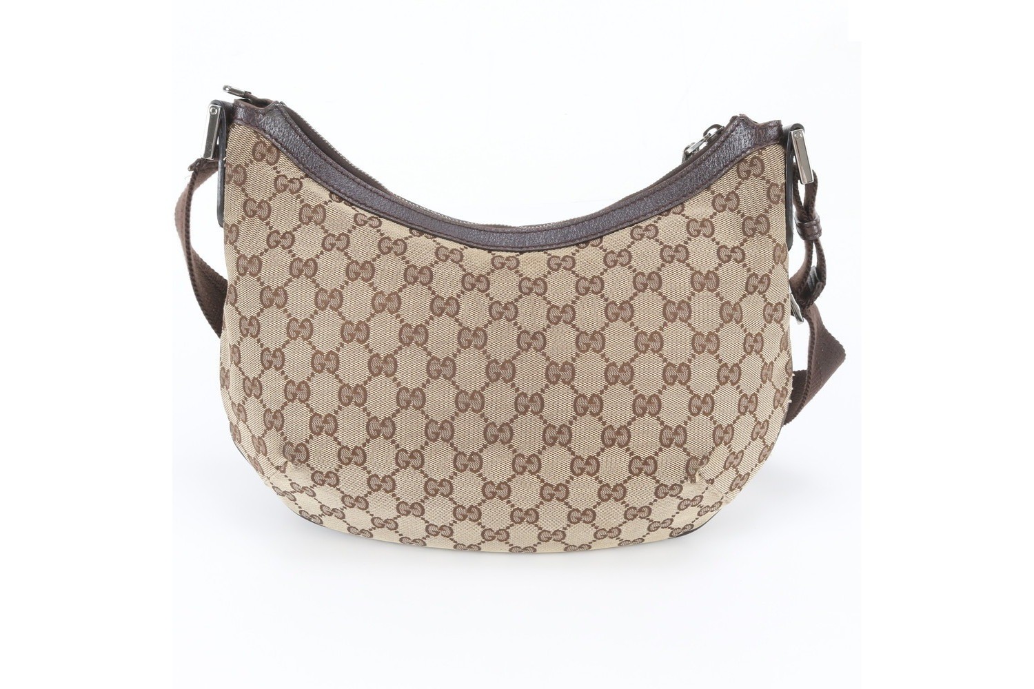 GG Canvas 181092 Leather Shoulder Bag, Crossbody Bag — view 3