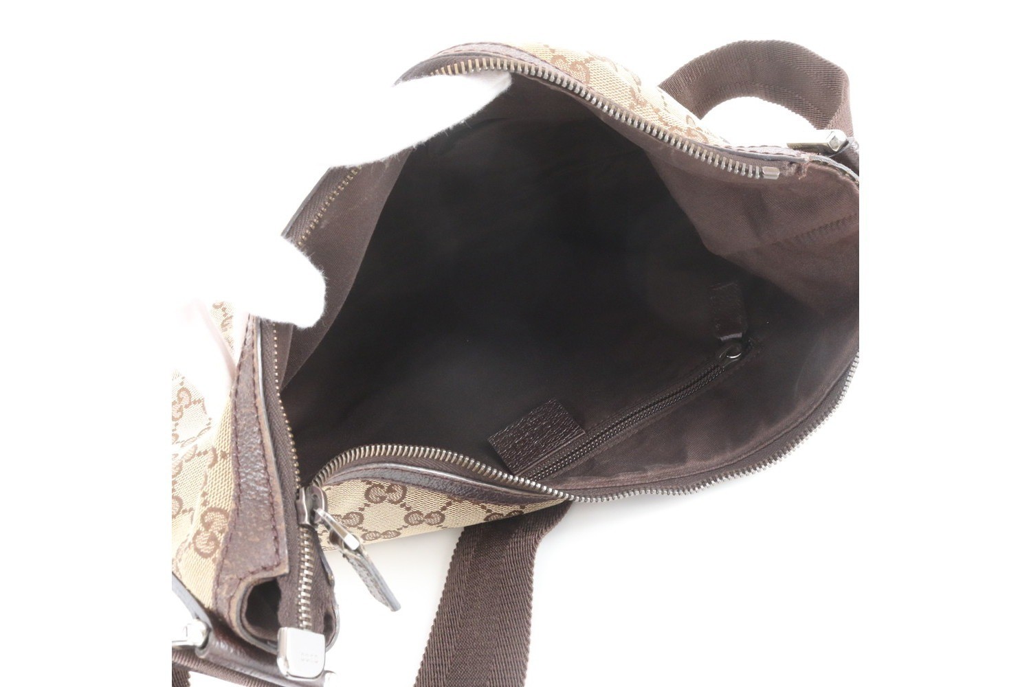 GG Canvas 181092 Leather Shoulder Bag, Crossbody Bag — view 7