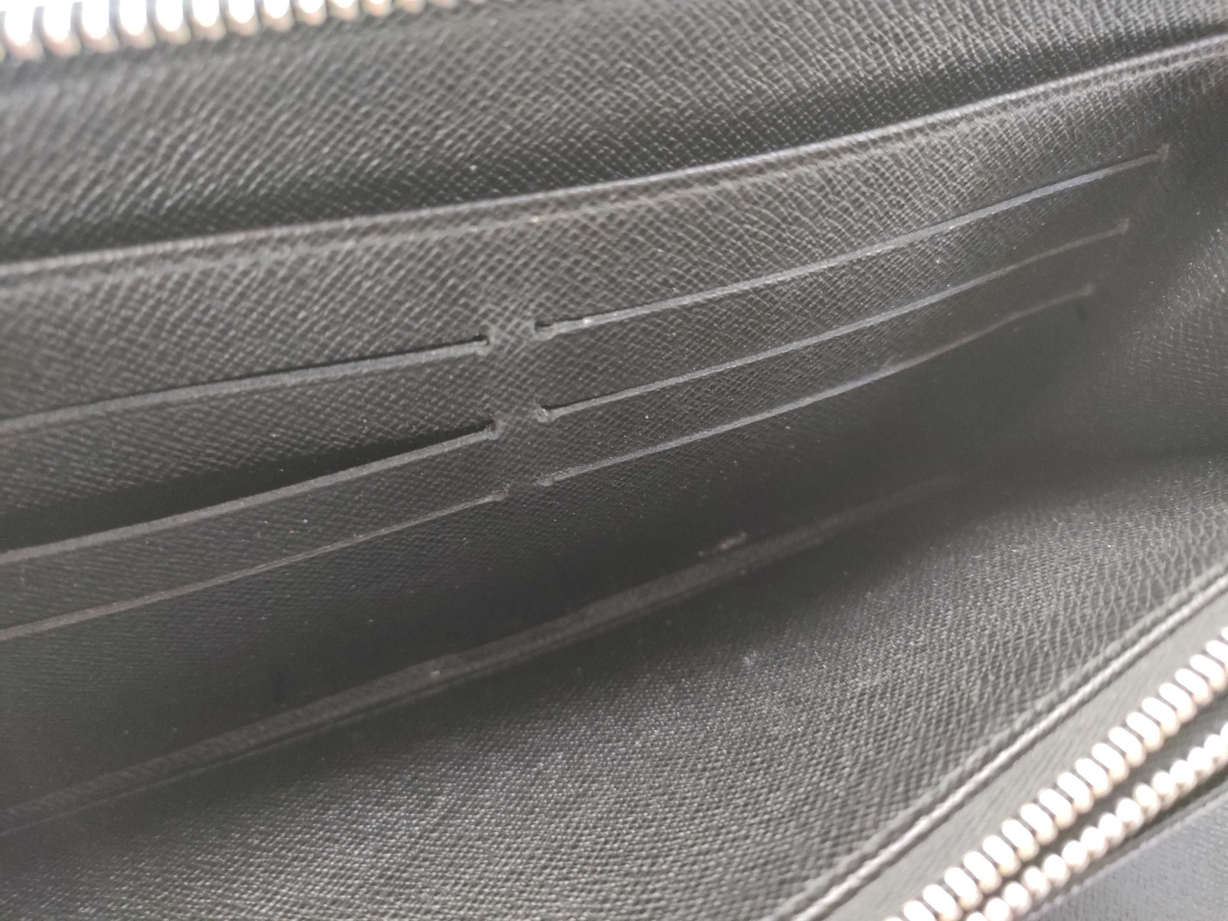 Epi Leather Round Zipper Long Wallet — view 12