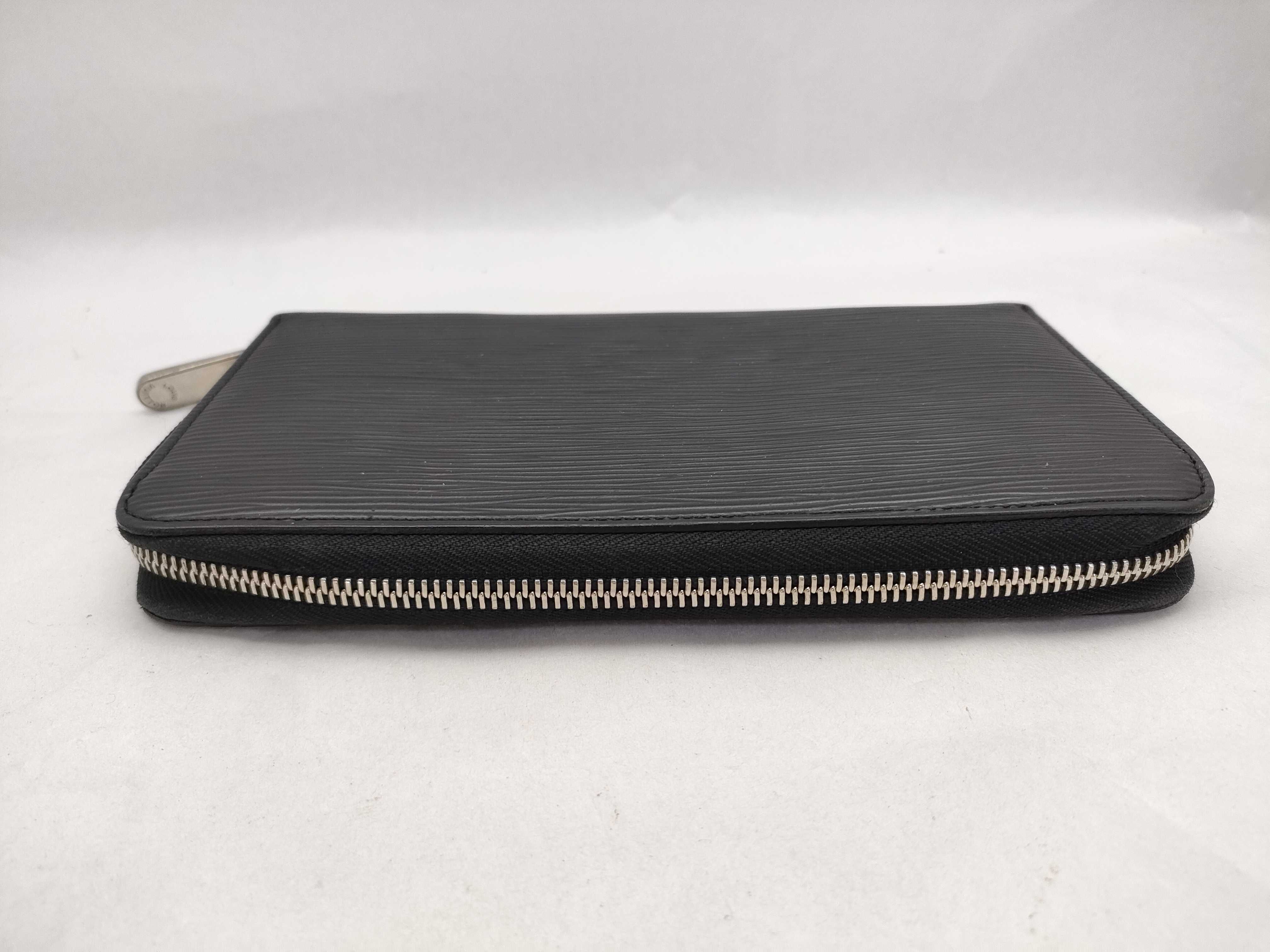 Epi Leather Round Zipper Long Wallet — view 6