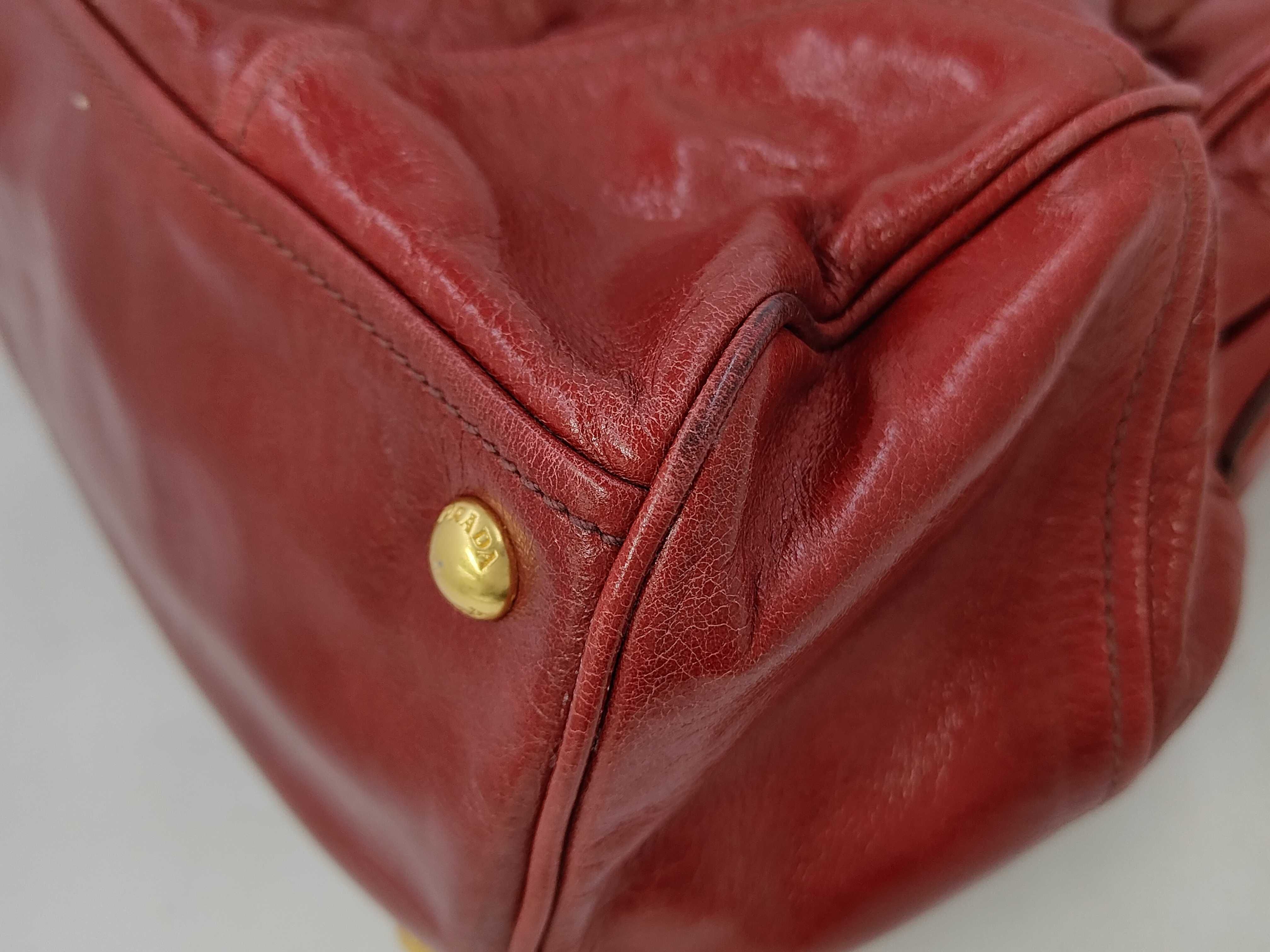 Vitello Shine Double Zip 2WAY Tote Bag (Handbag) — view 4
