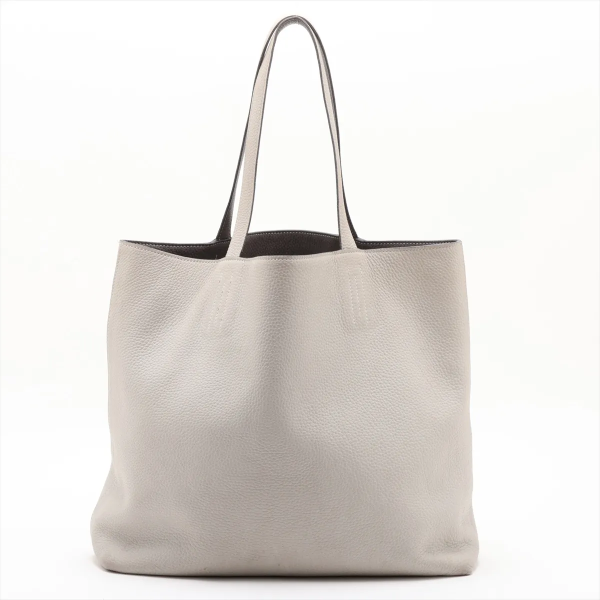 Hermès Double Sens 36 Taurillon Clemence Beton x Etoupe Y: 2020 — view 2