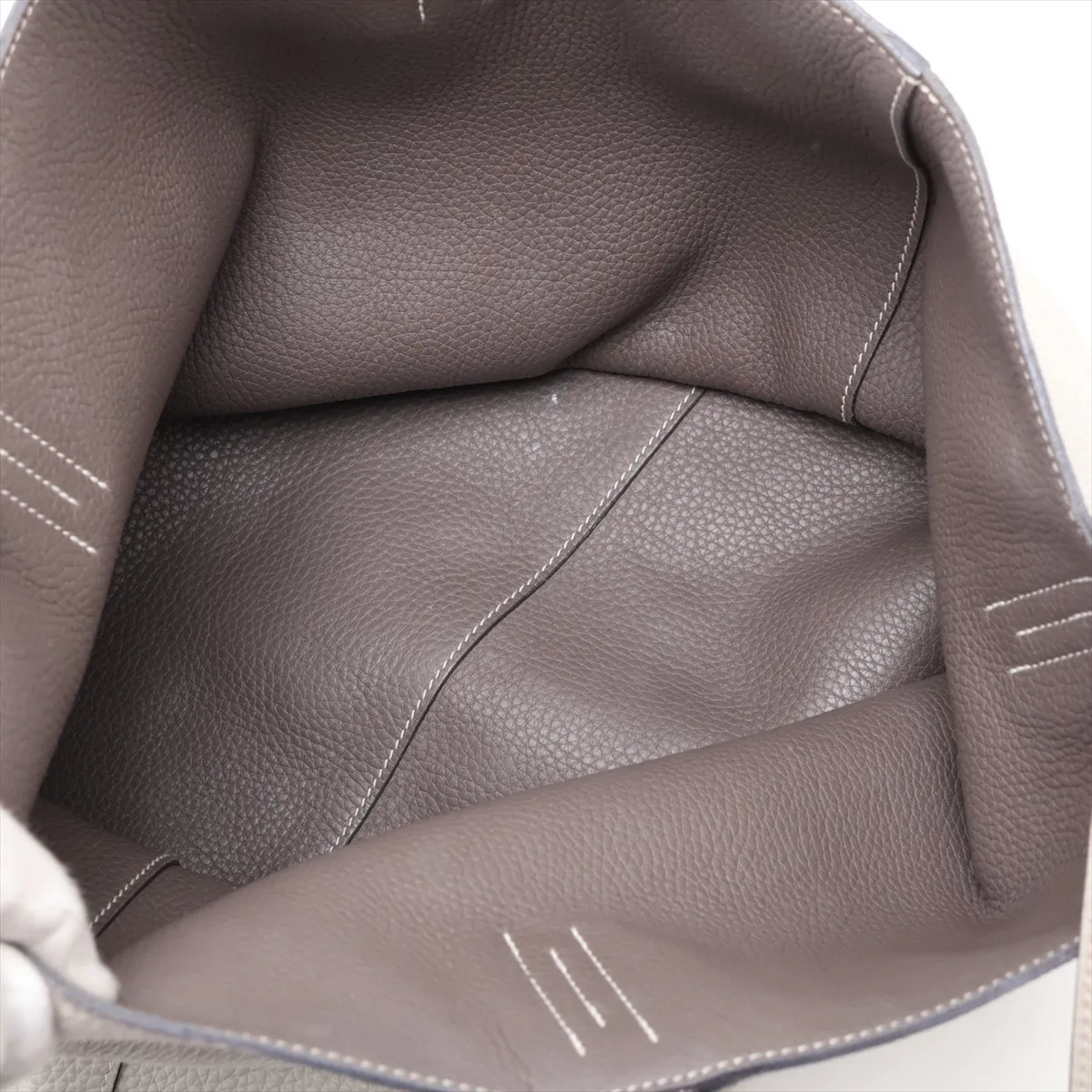 Hermès Double Sens 36 Taurillon Clemence Beton x Etoupe Y: 2020 — view 7