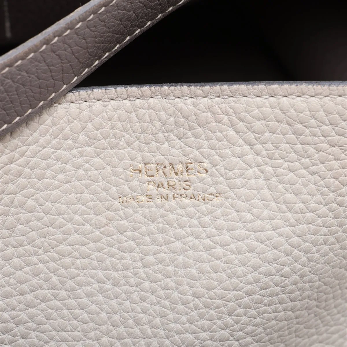 Hermès Double Sens 36 Taurillon Clemence Beton x Etoupe Y: 2020 — view 8