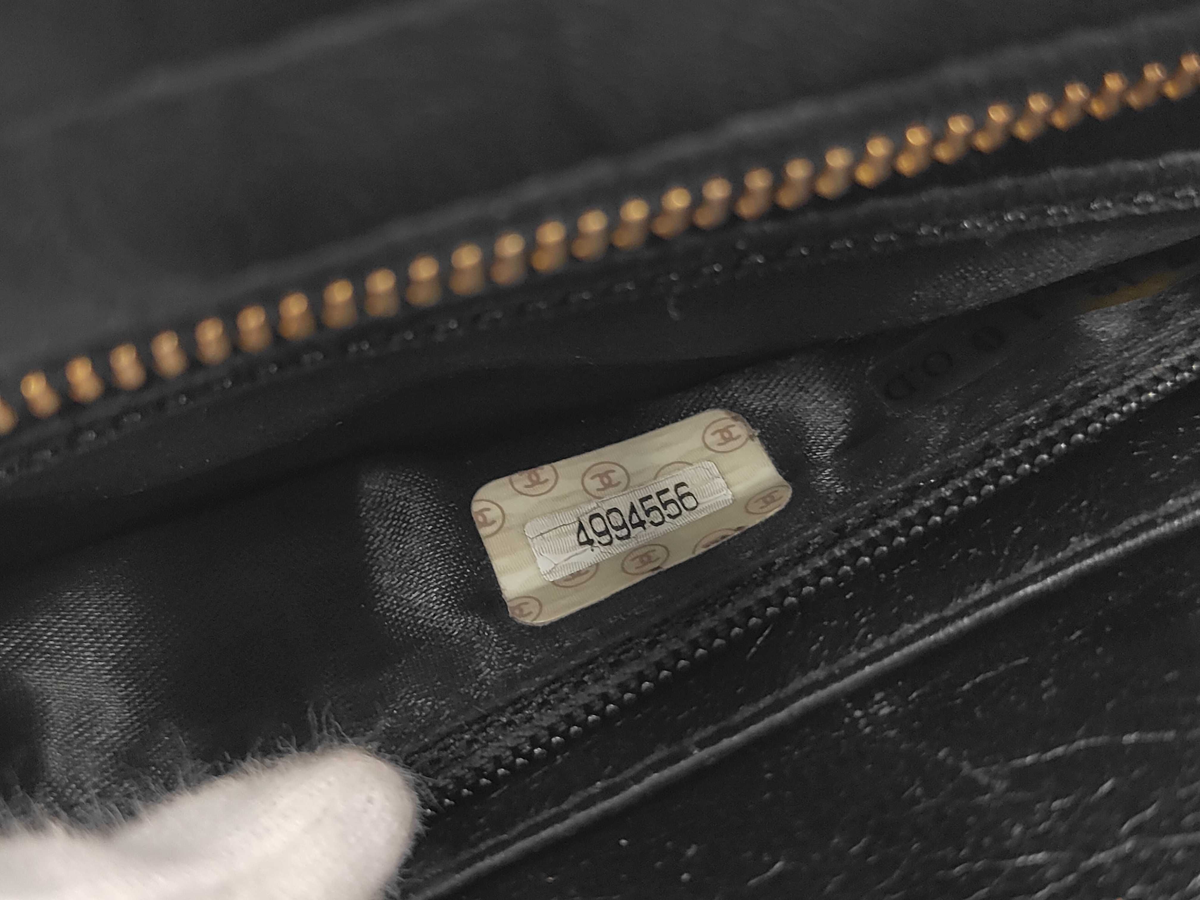 Coco Mark Leather Black Bag — view 11