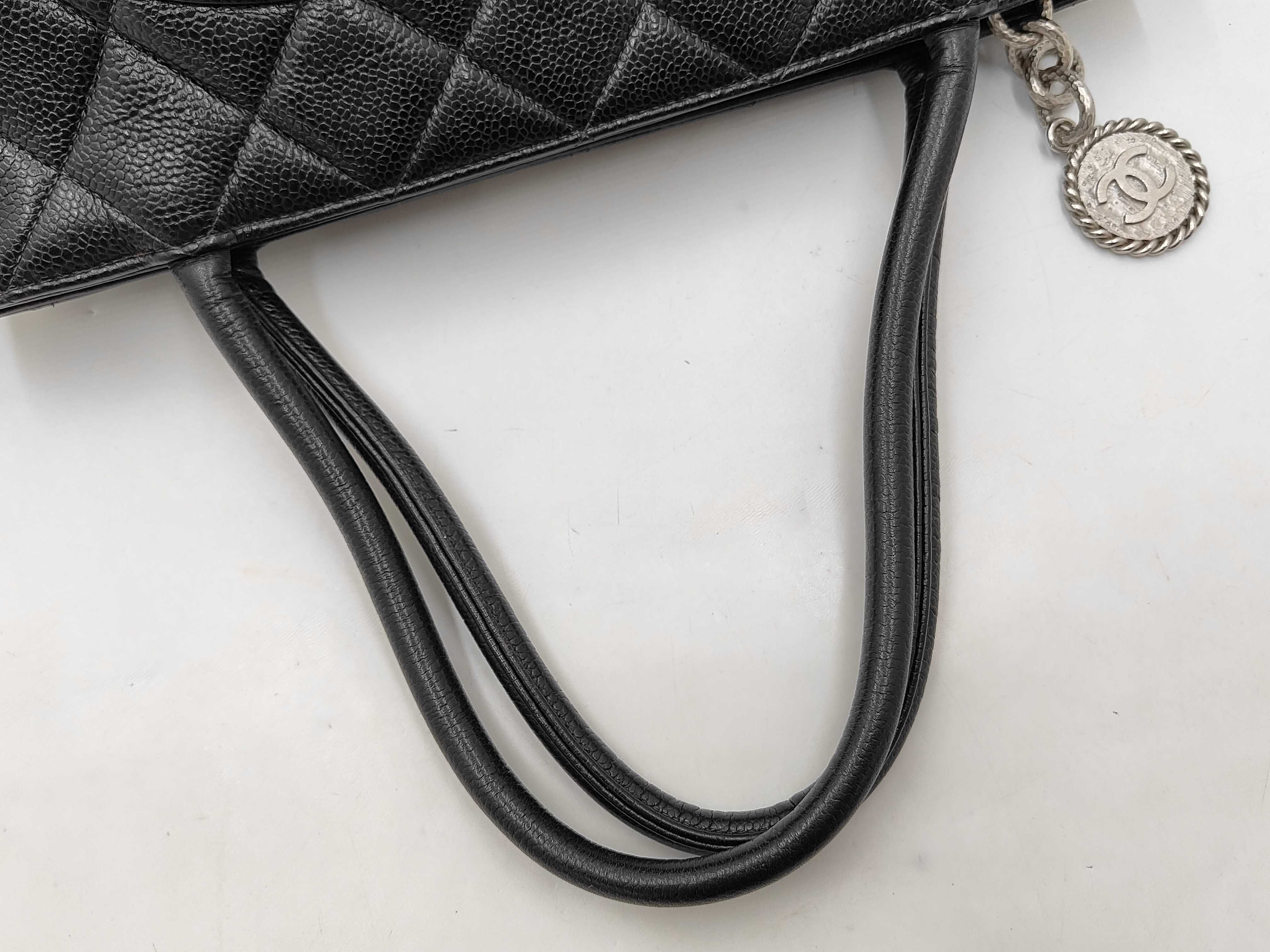 Matelassé Reissue Tote Bag #6, Caviar Leather Tote Bag — view 3