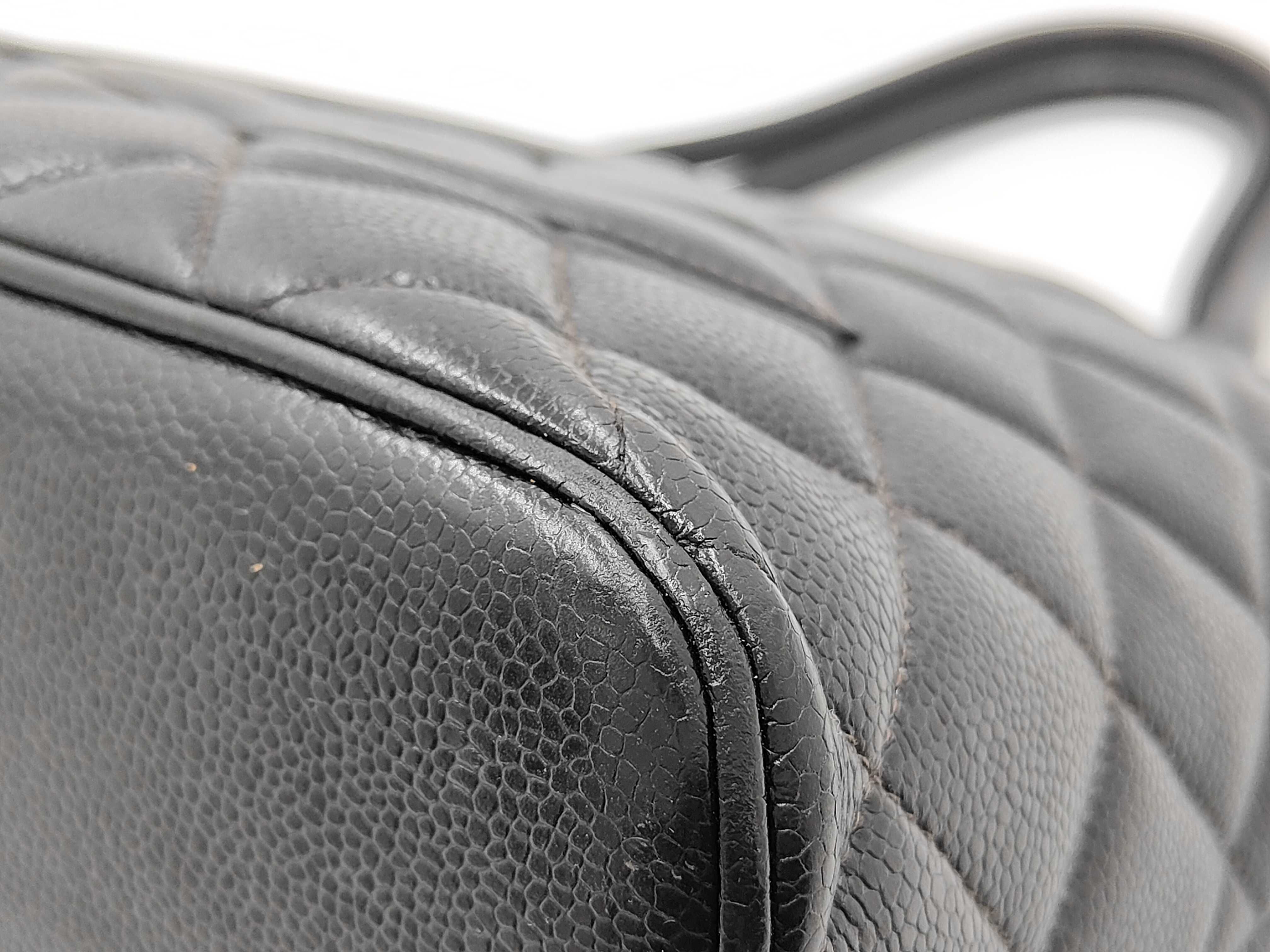 Matelassé Reissue Tote Bag #6, Caviar Leather Tote Bag — view 7