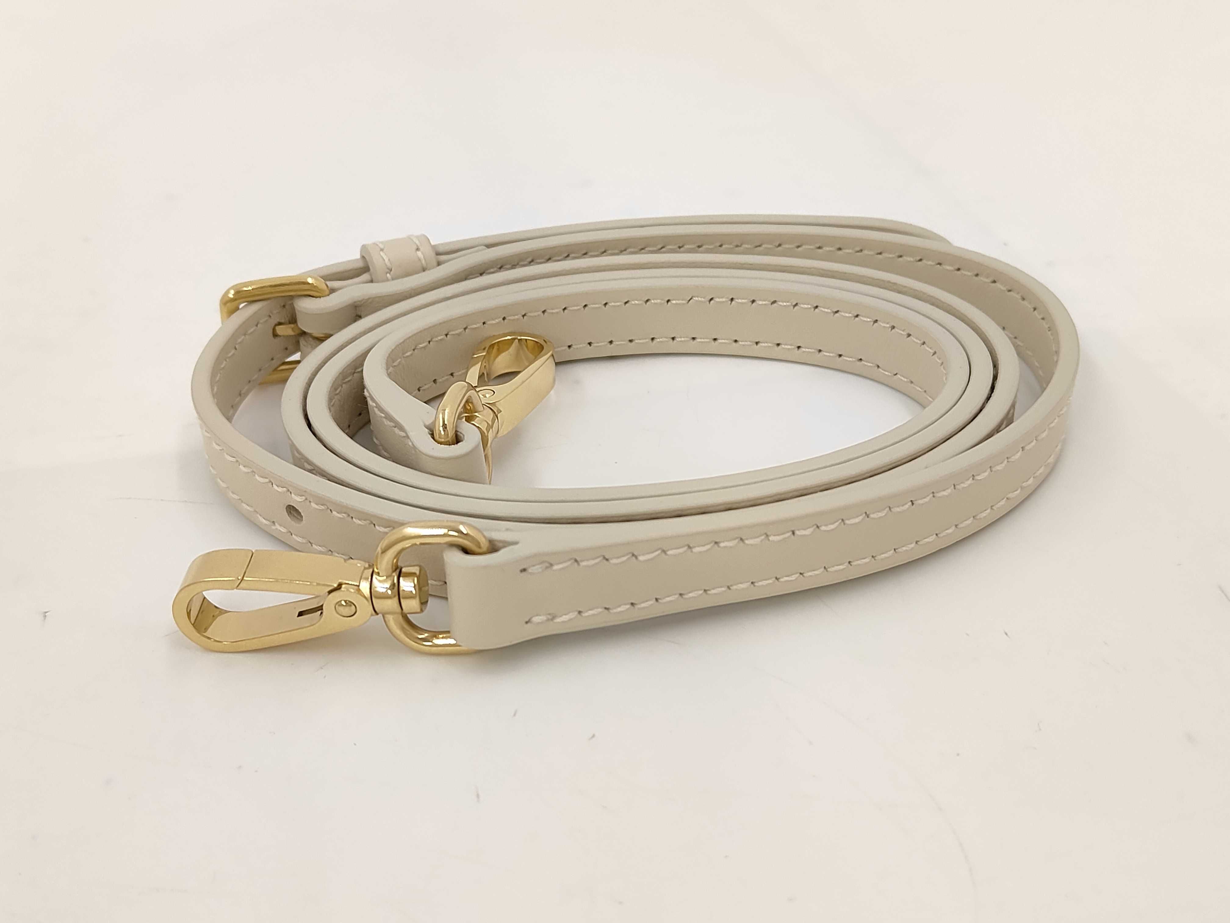 Arcadi Leather Bag, White Handbag — view 14