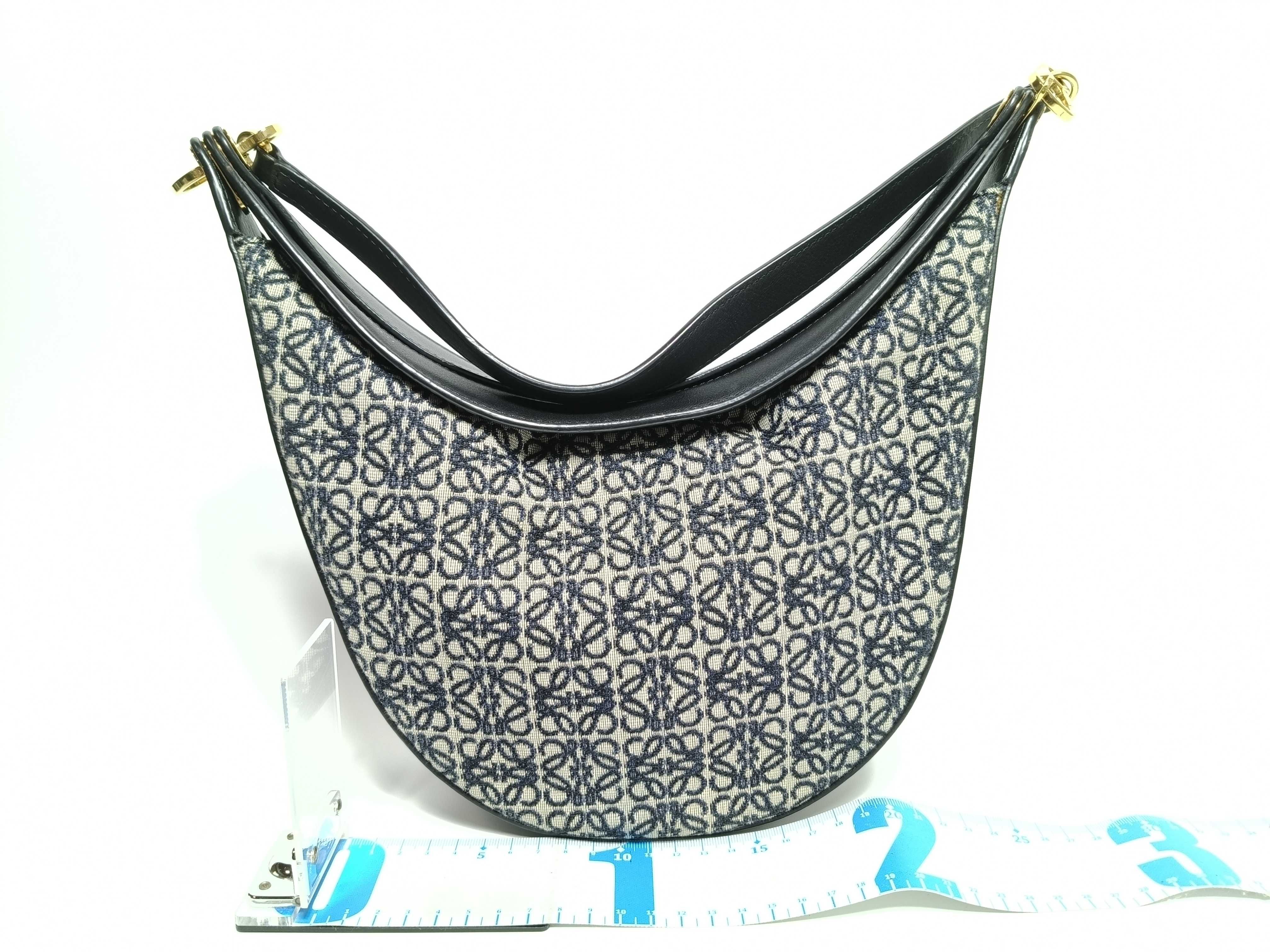 Luna Anagram Jacquard Shoulder Bag — view 2