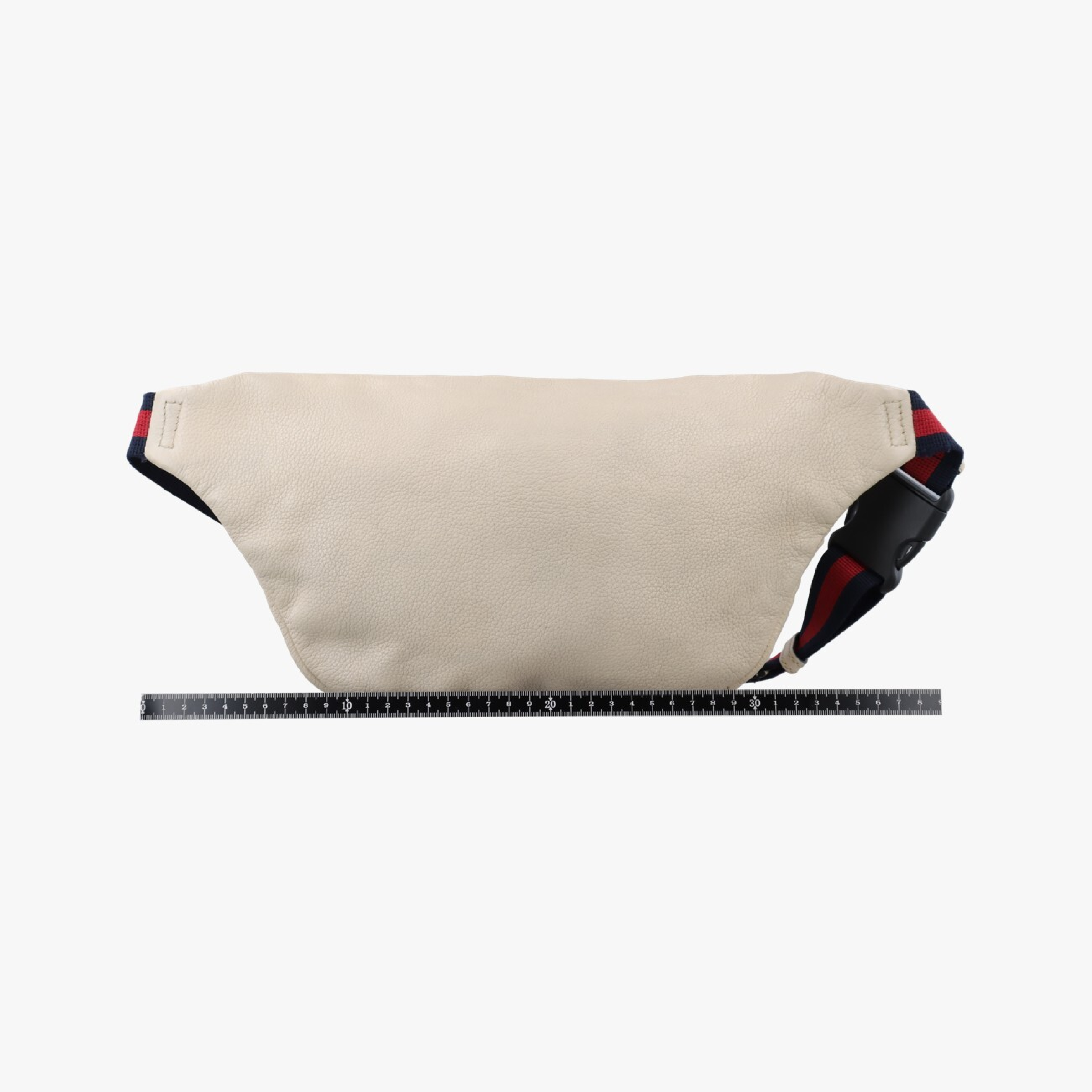 Print White Leather Waist Bag 493869 F024036835 — view 2