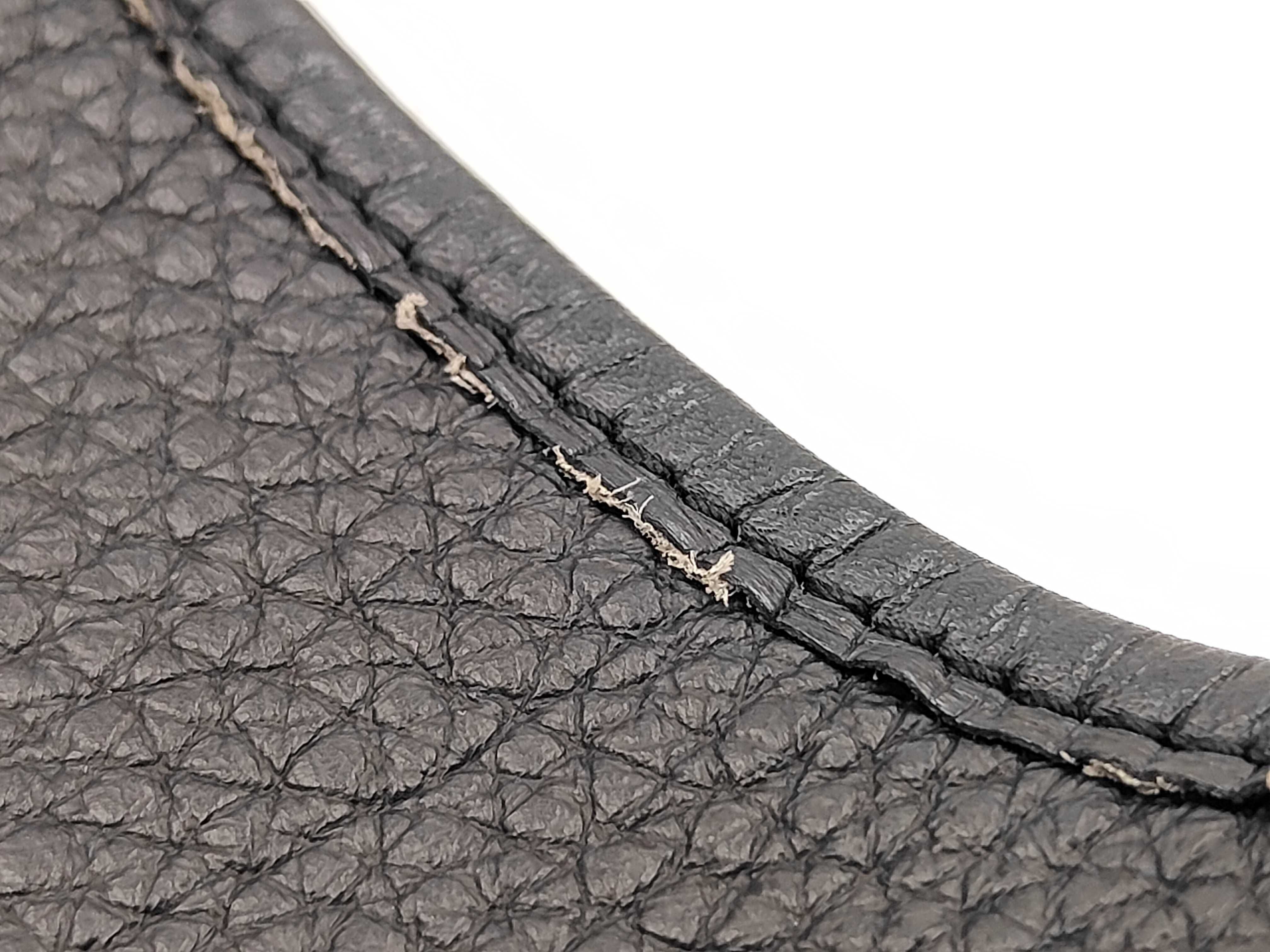 Evelyne III PM Black G stamp Taurillon Clemence leather Shoulder bag with dust bag and strap — view 12