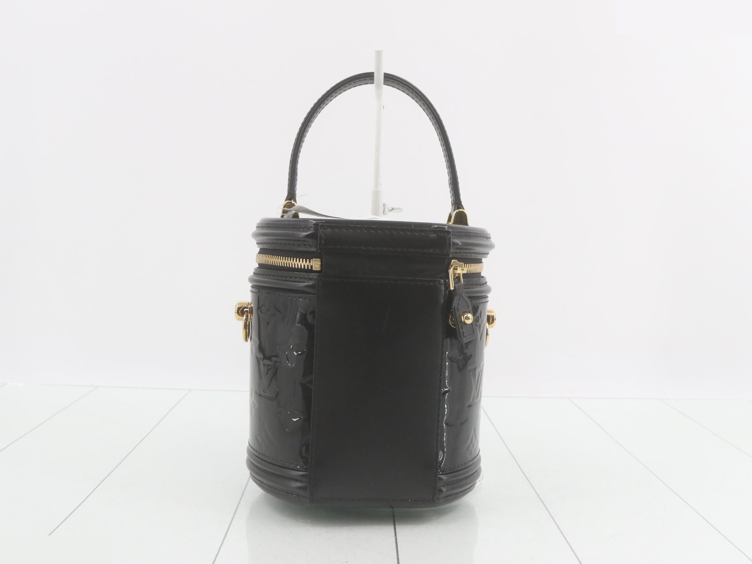 Monogram Vernis Cannes PM Noir 2-Way Handbag — view 2
