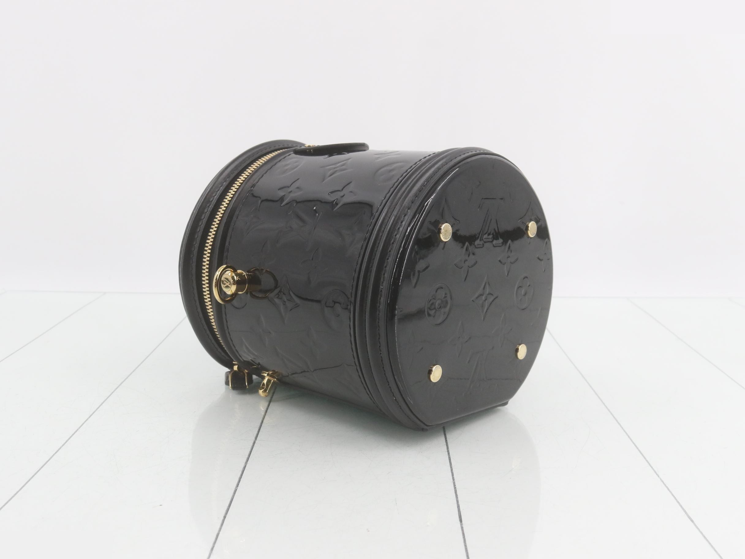 Monogram Vernis Cannes PM Noir 2-Way Handbag — view 5