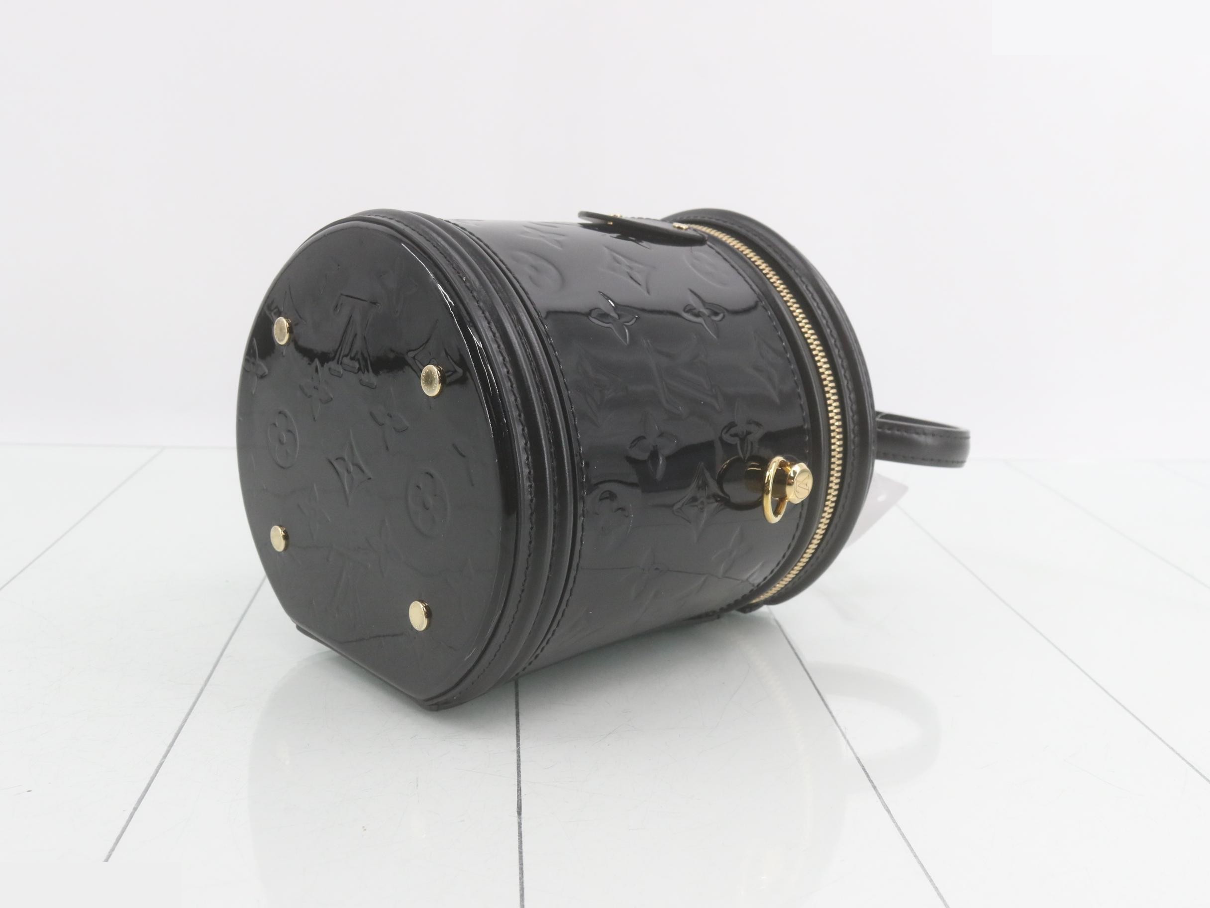 Monogram Vernis Cannes PM Noir 2-Way Handbag — view 6