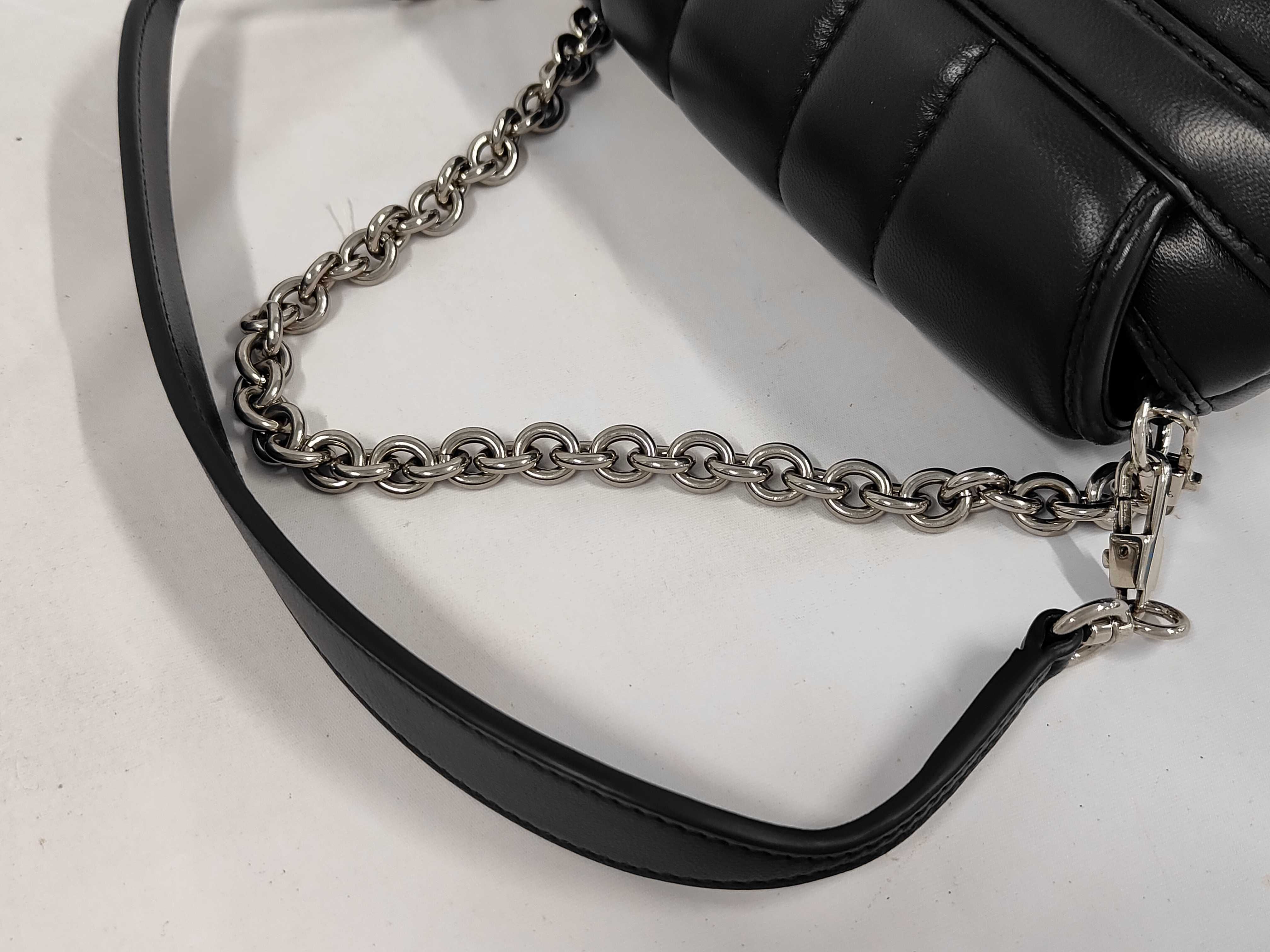 Horsebit Mini Chain Shoulder Bag, Black Shoulder Bag — view 5