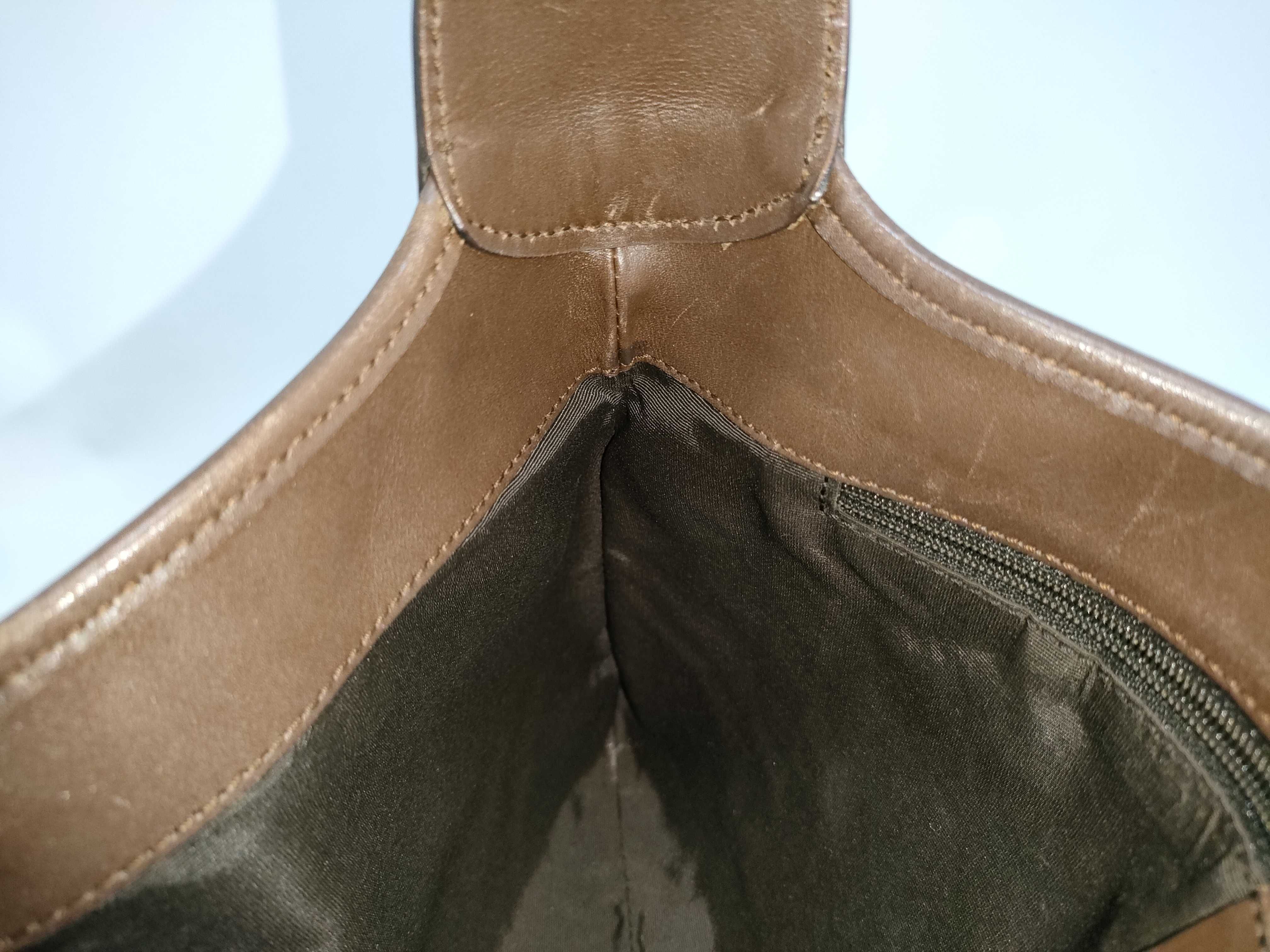 GG Canvas Shoulder Bag, 001.4057, One-Shoulder Bag, Jackie GG Canvas, Brown Shoulder Bag — view 8
