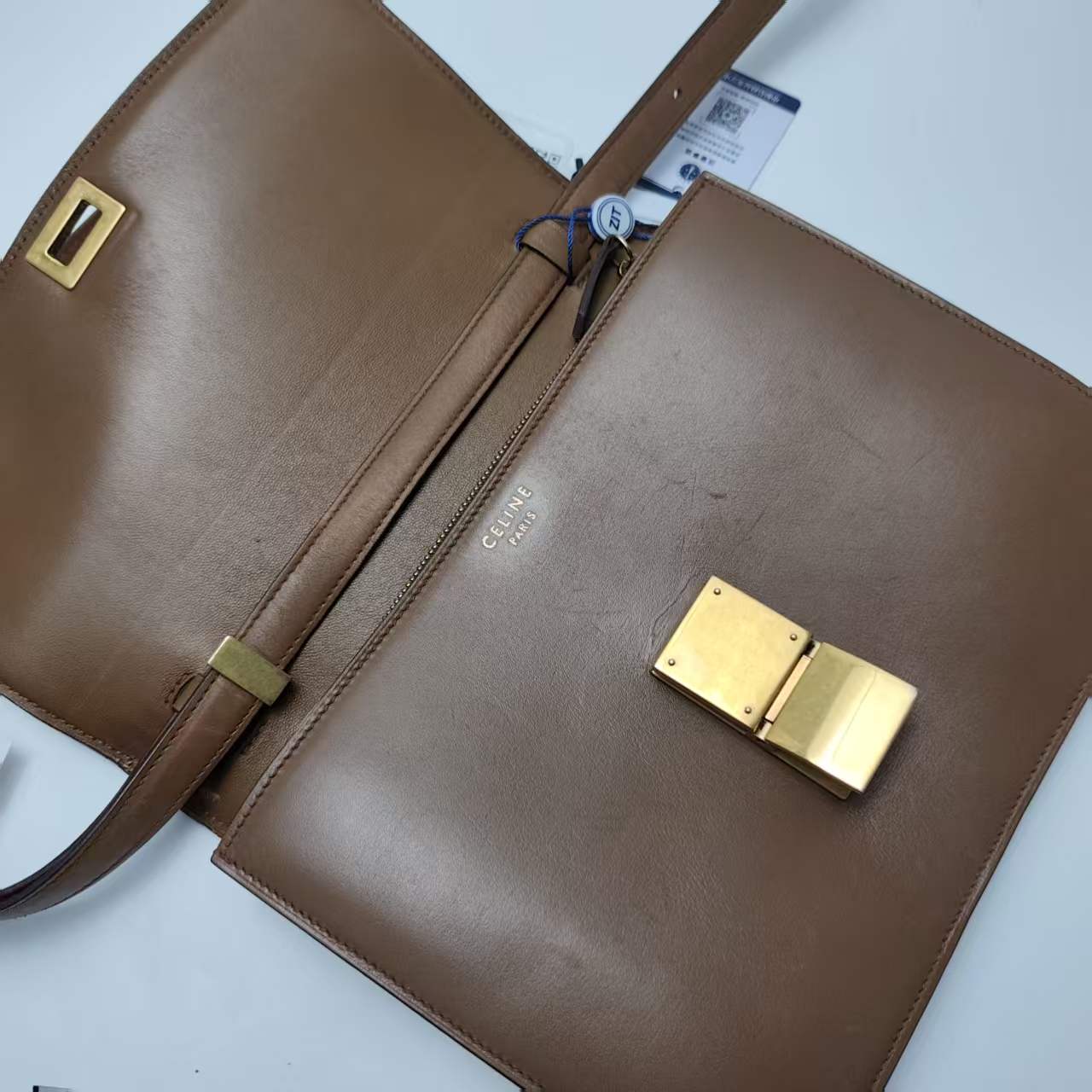 【*Shipped from: China*】CELINE Box Leather Shoulder Bag — view 5
