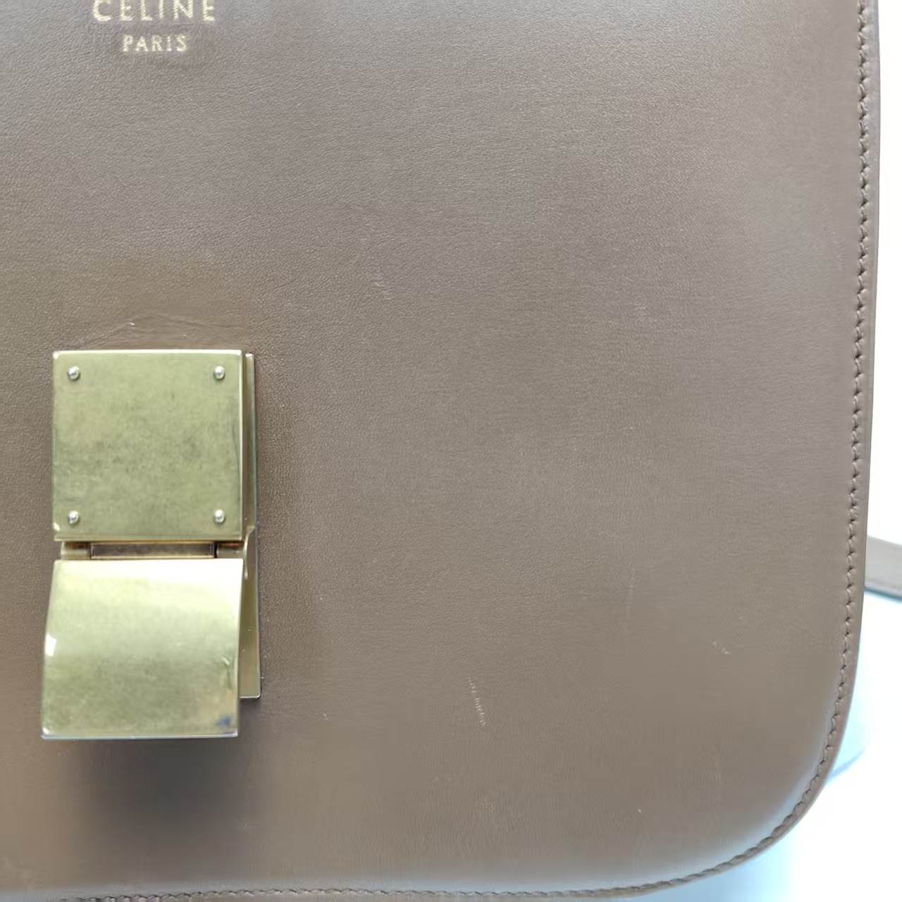 【*Shipped from: China*】CELINE Box Leather Shoulder Bag — view 9