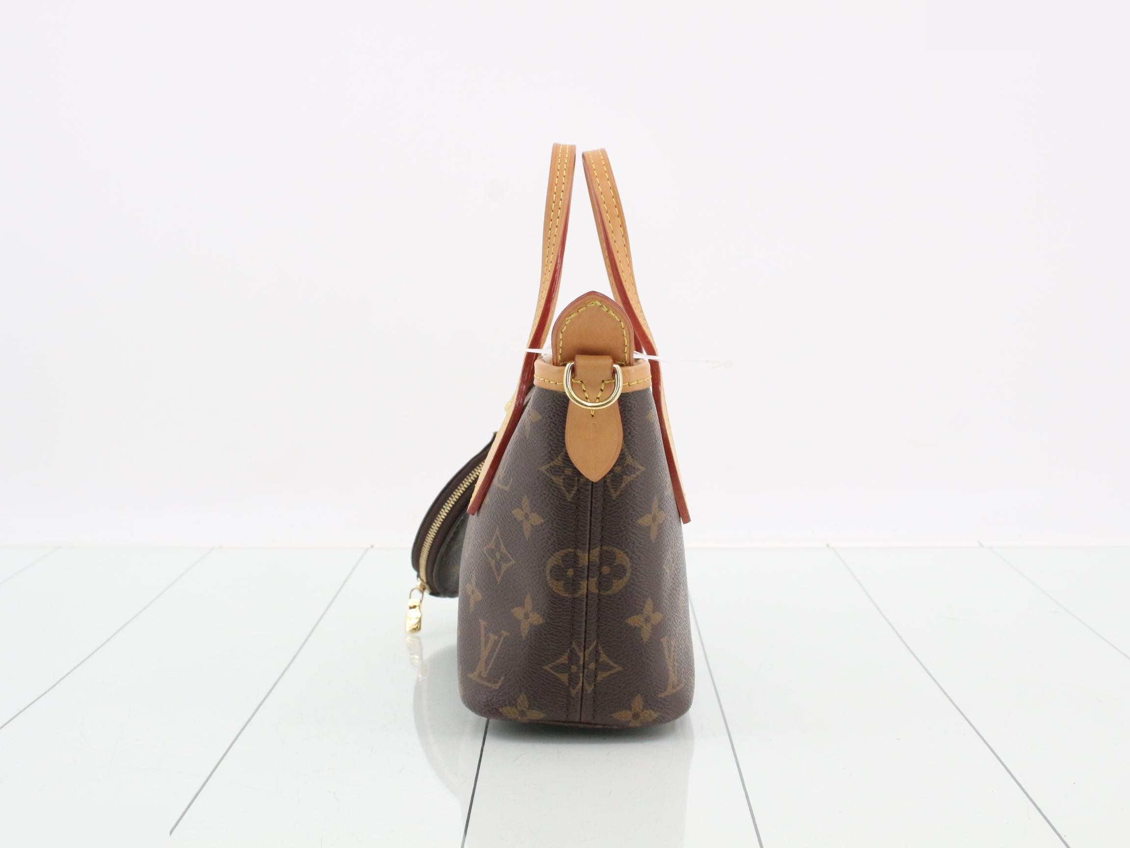 Neverfull BB Rose Peony RFID Strap & Pouch Included — view 3