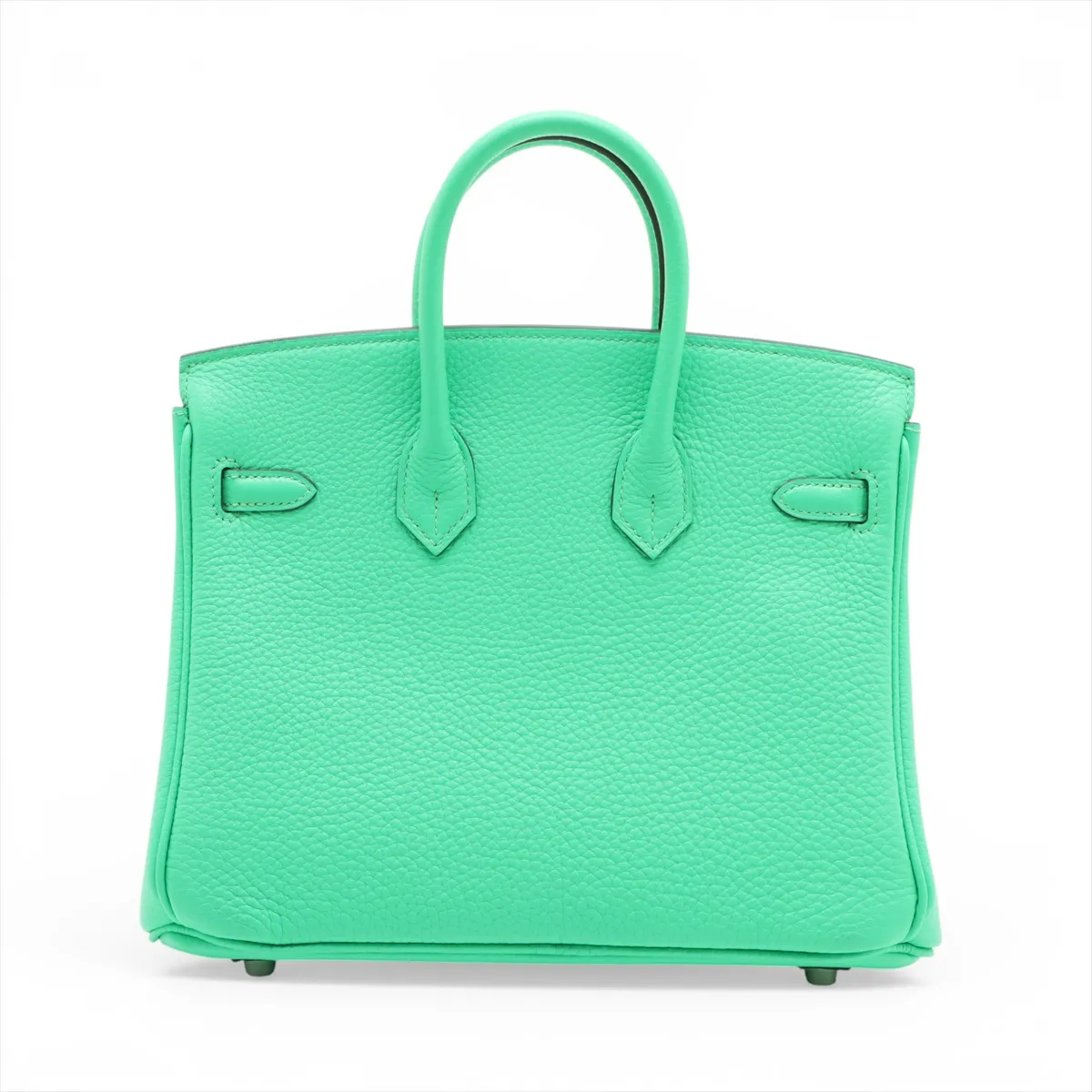 [Individually wrapped] Hermes Birkin 25 LeTourne Togo Vert Comic Silver Hardware B:2023 — view 2