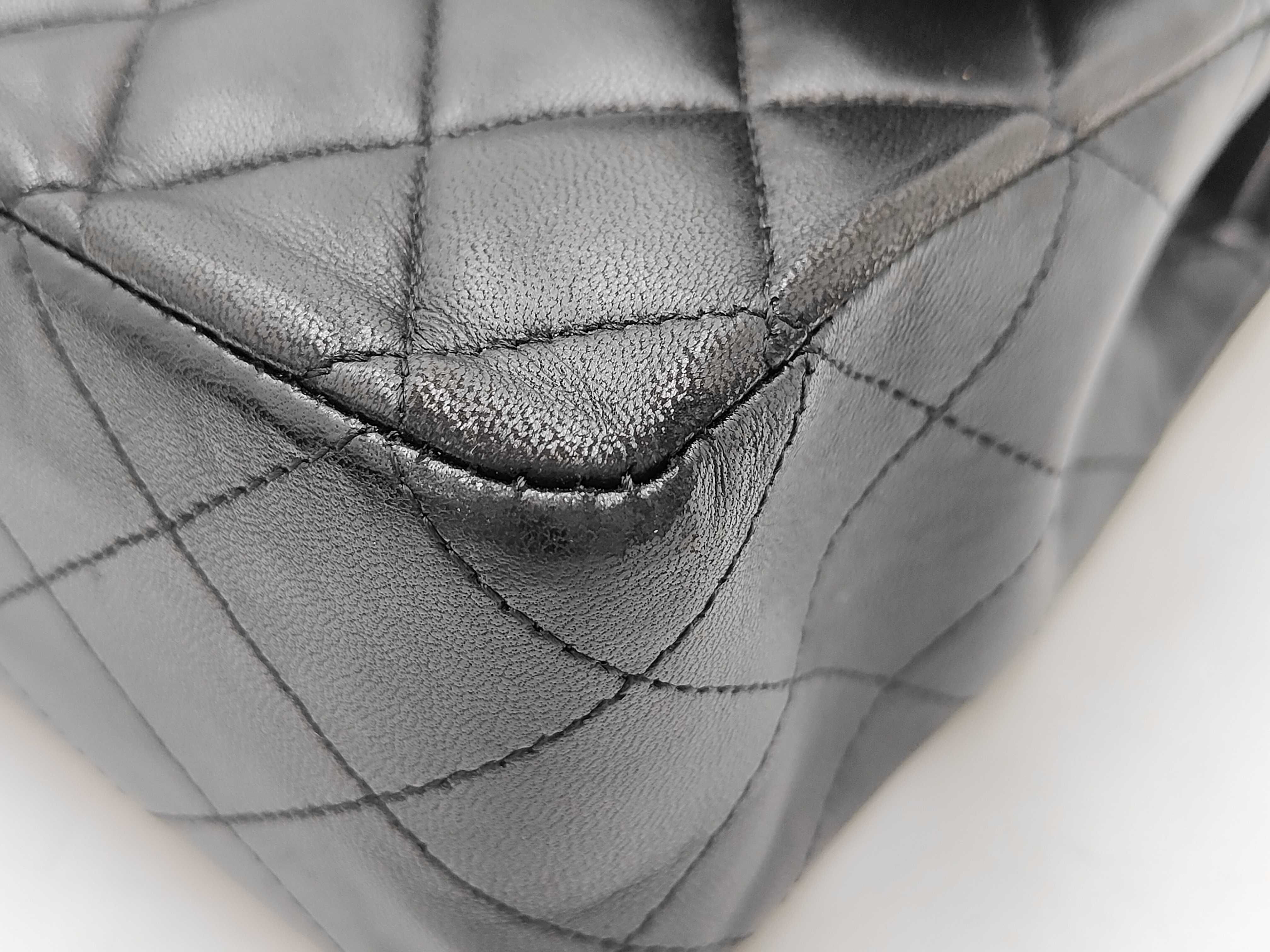 Matelassé Double Flap Chain Shoulder Bag — view 6