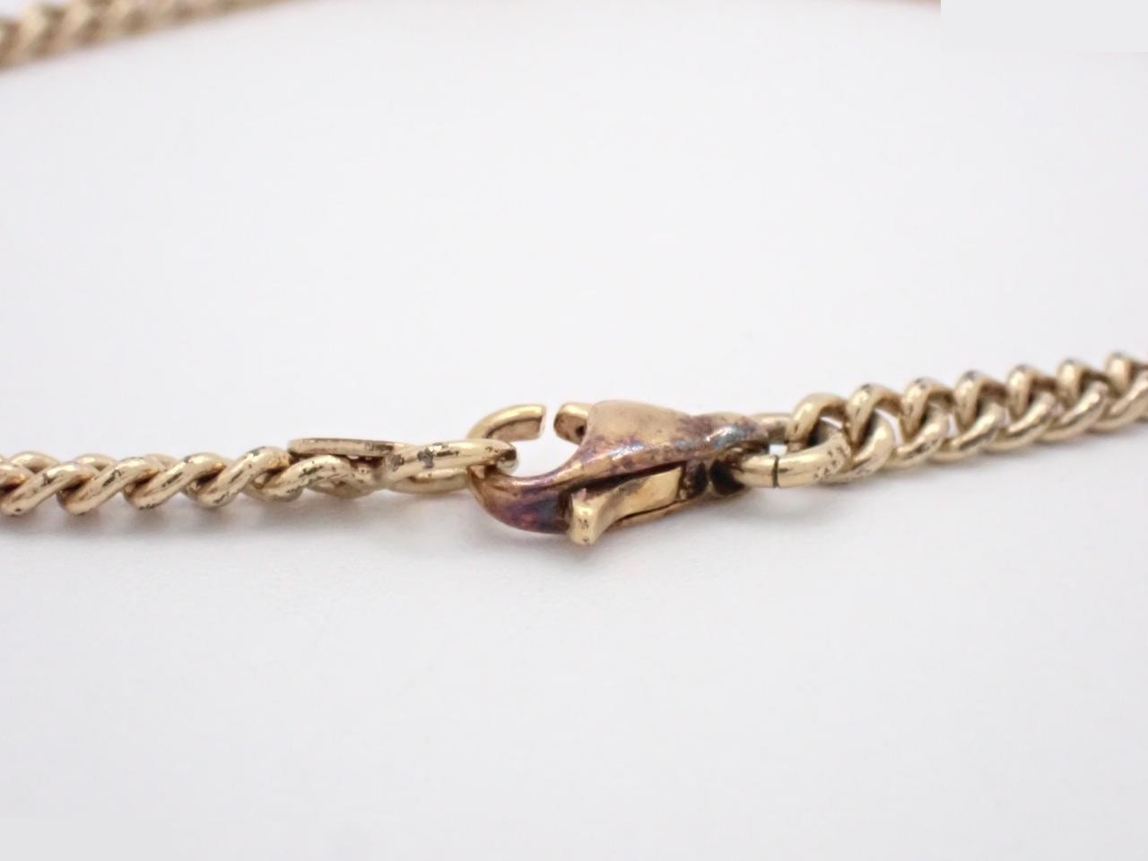 Bracelet with Coco Mark design, gold, wrist circumference approximately 18cm — view 3