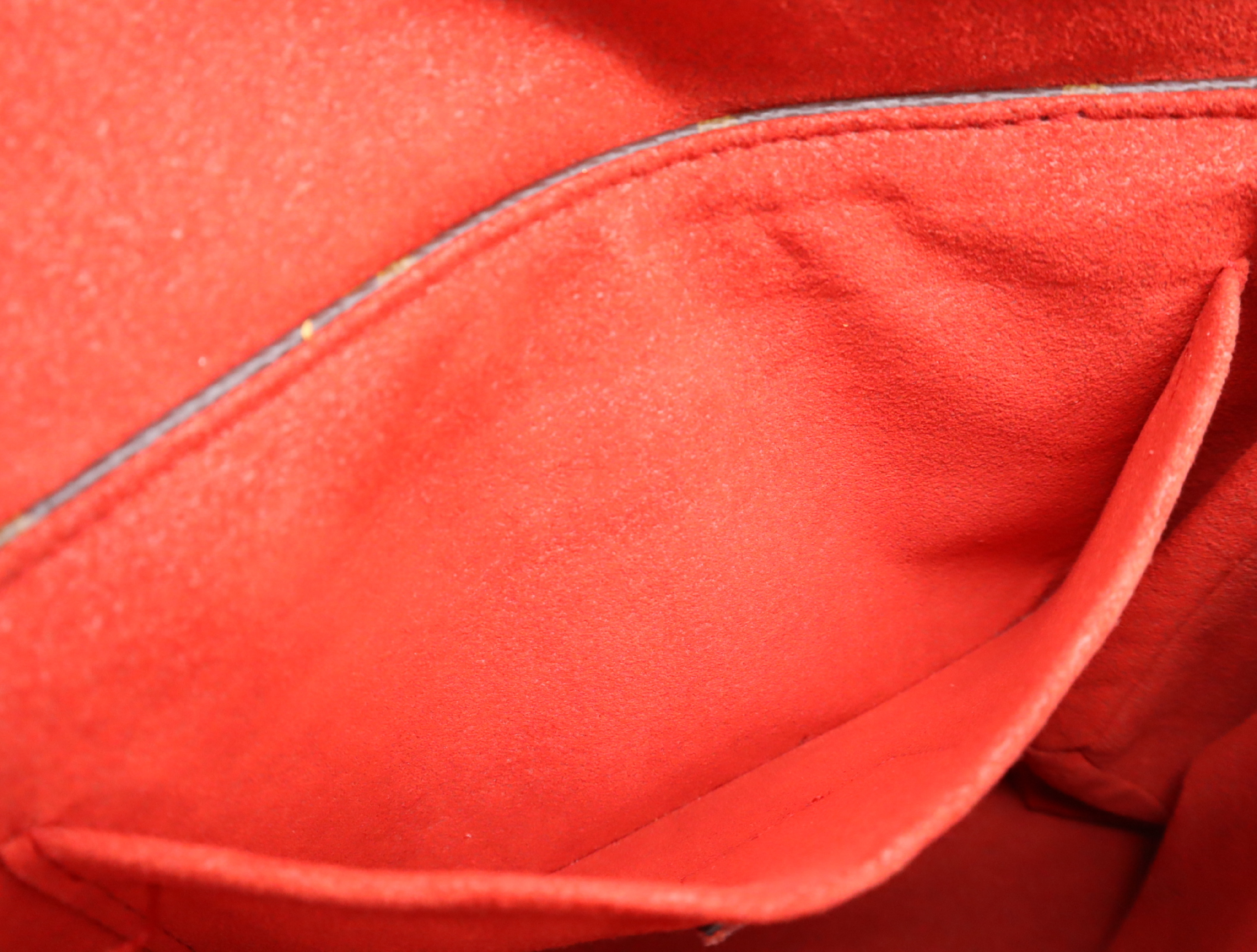 M44322 Monogram Rocky BB Coquelicot Handbag with Shoulder Strap — view 13