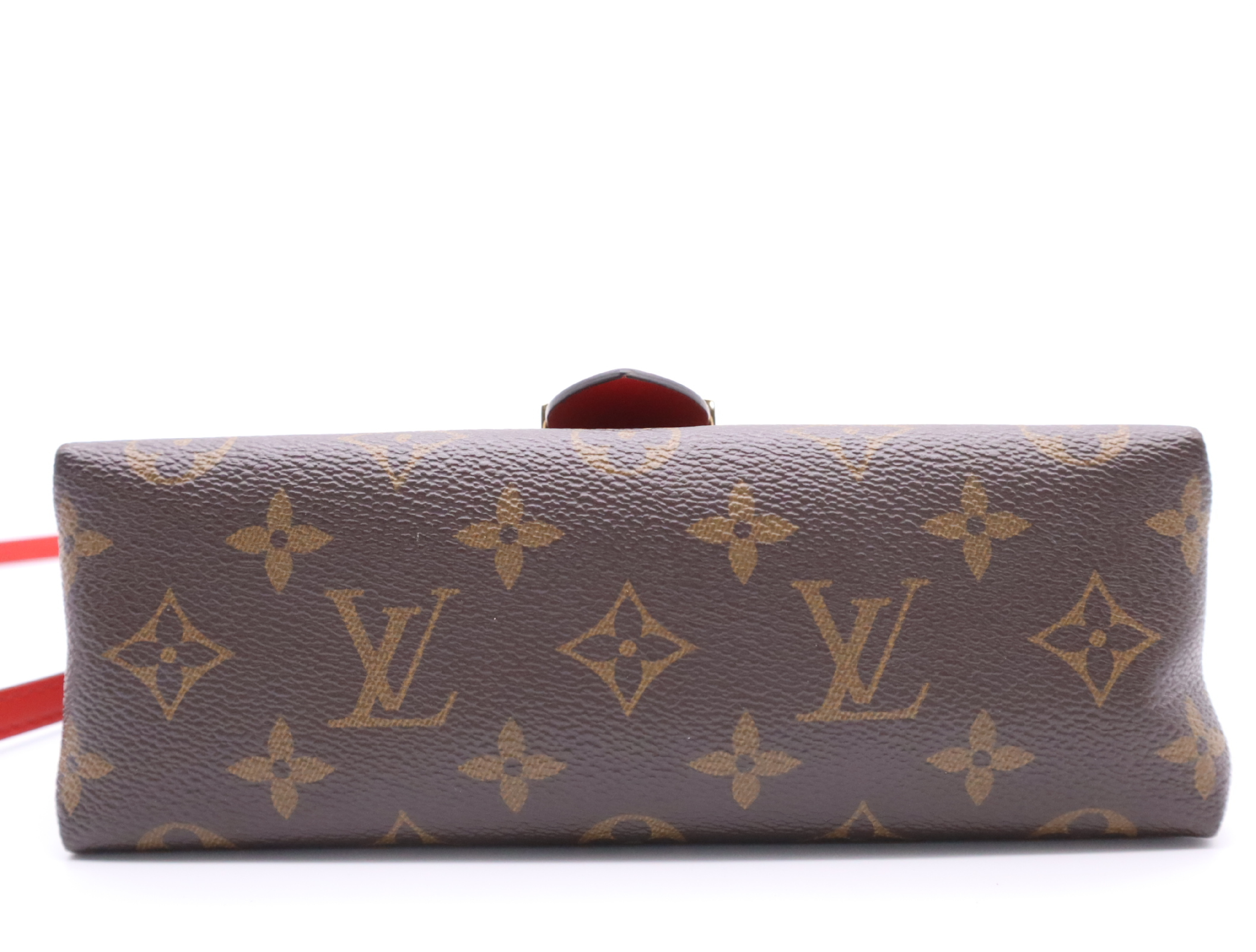 M44322 Monogram Rocky BB Coquelicot Handbag with Shoulder Strap — view 4