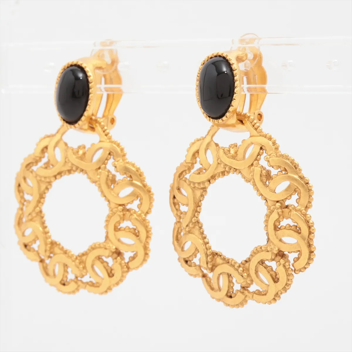 Coco Mark 96A Earrings (Pair) GP Gold - — view 3