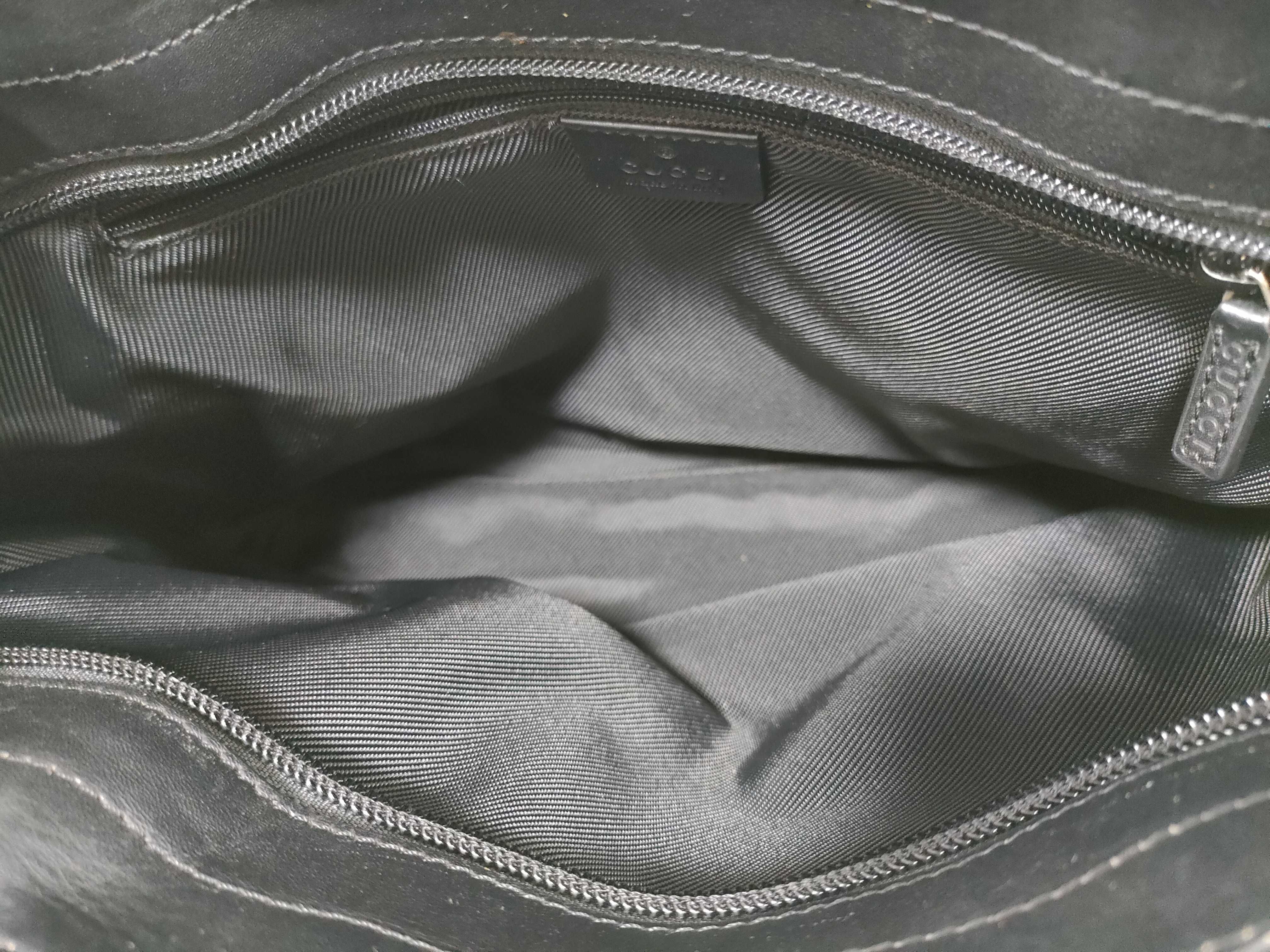GG Canvas Tote Bag, Black Tote Bag — view 8