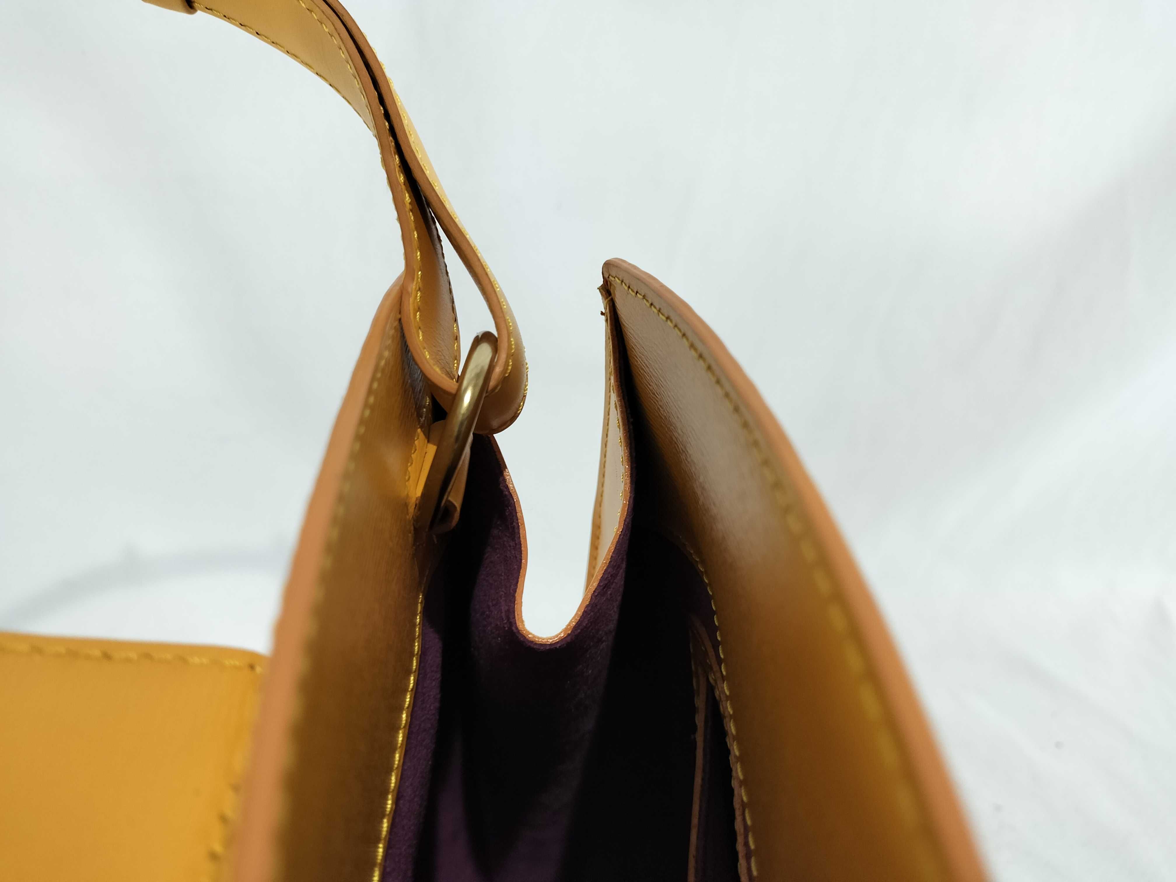 Epi Cluny Yellow Shoulder Bag — view 11