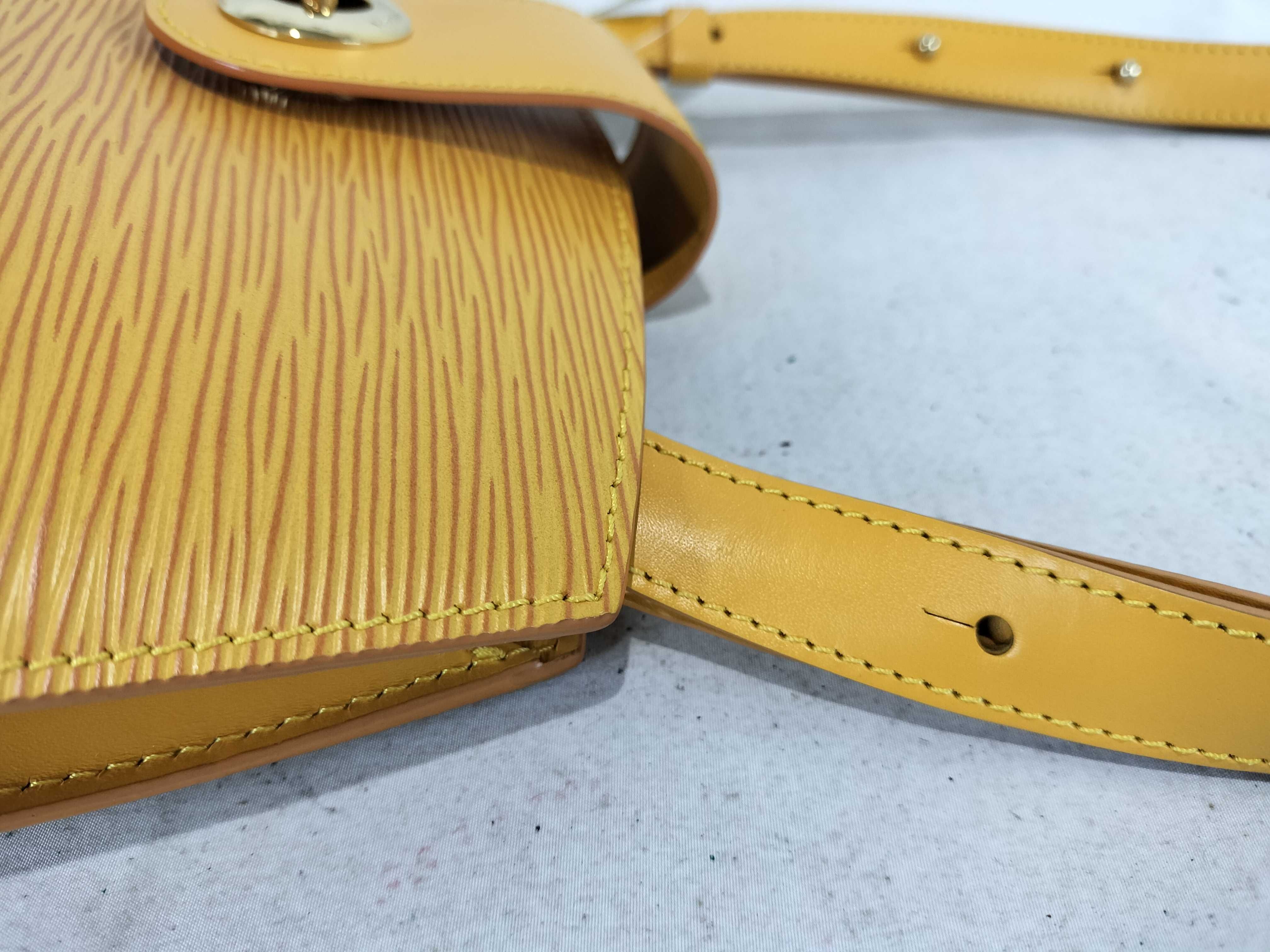 Epi Cluny Yellow Shoulder Bag — view 6