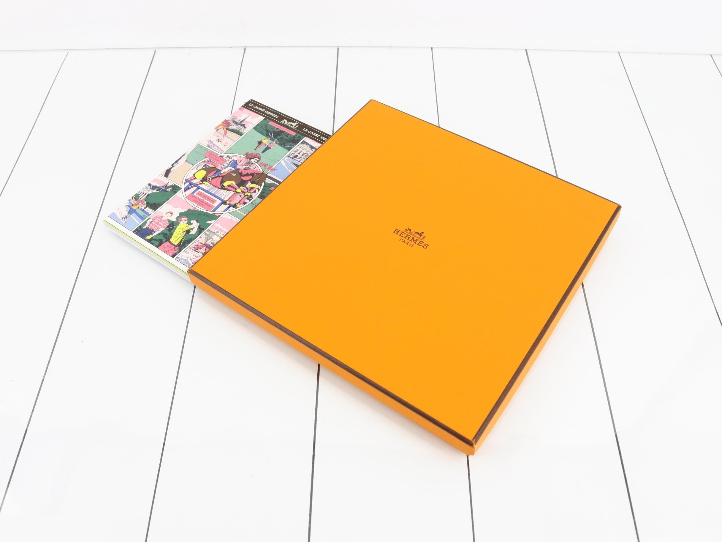 Carre 90 LA FOLLE PARADES Silk Scarf — view 4