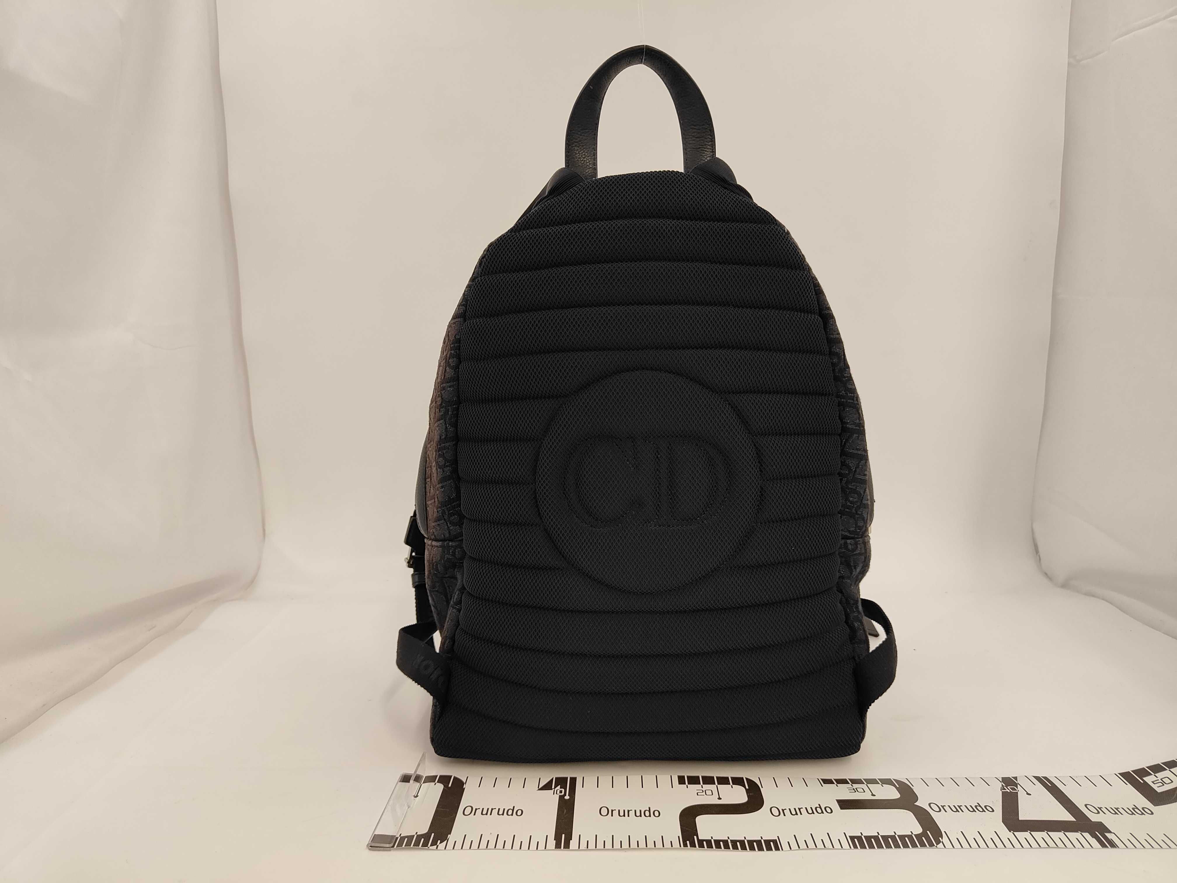 Oblique Trotter Jacquard Backpack Black Backpack — view 2