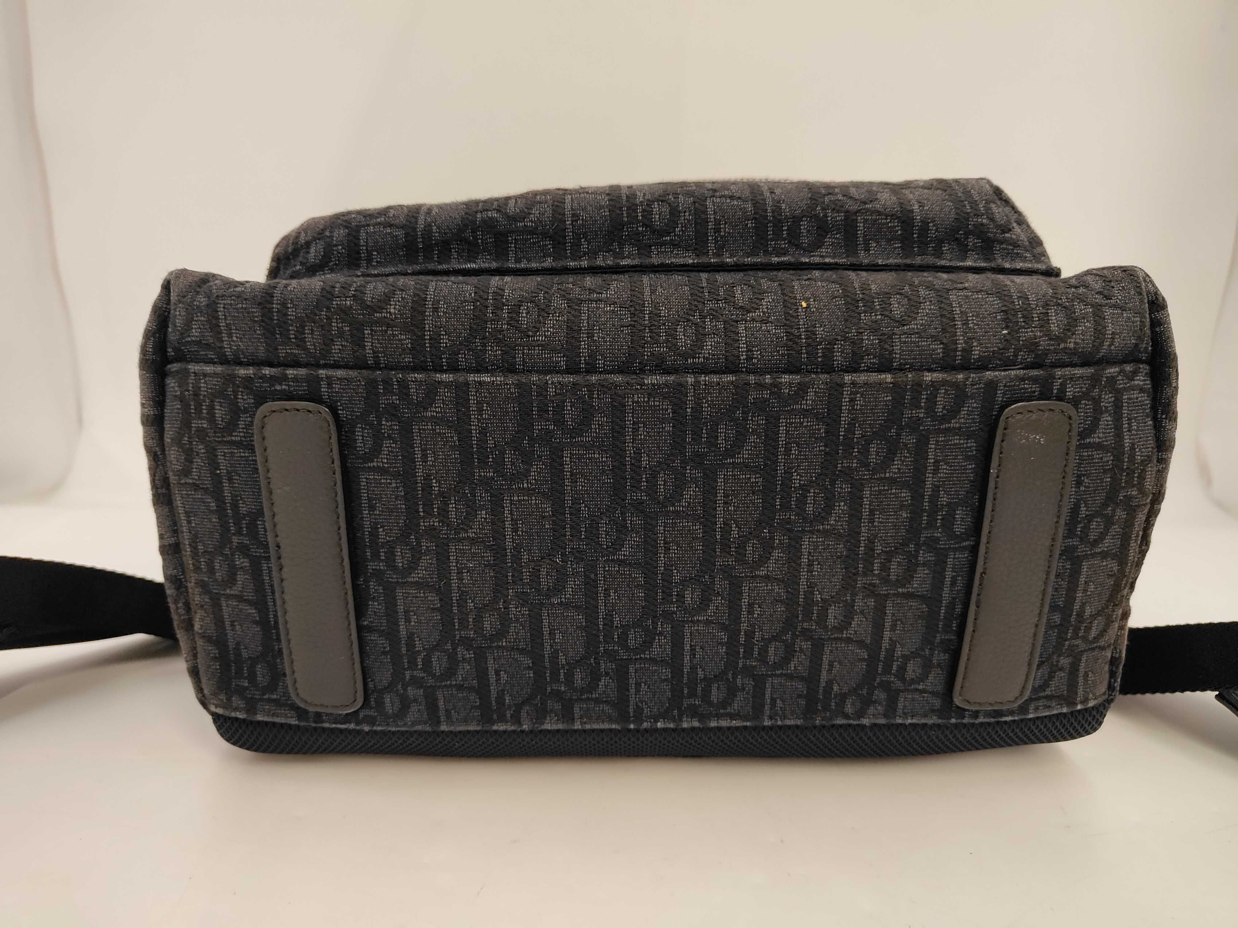 Oblique Trotter Jacquard Backpack Black Backpack — view 6