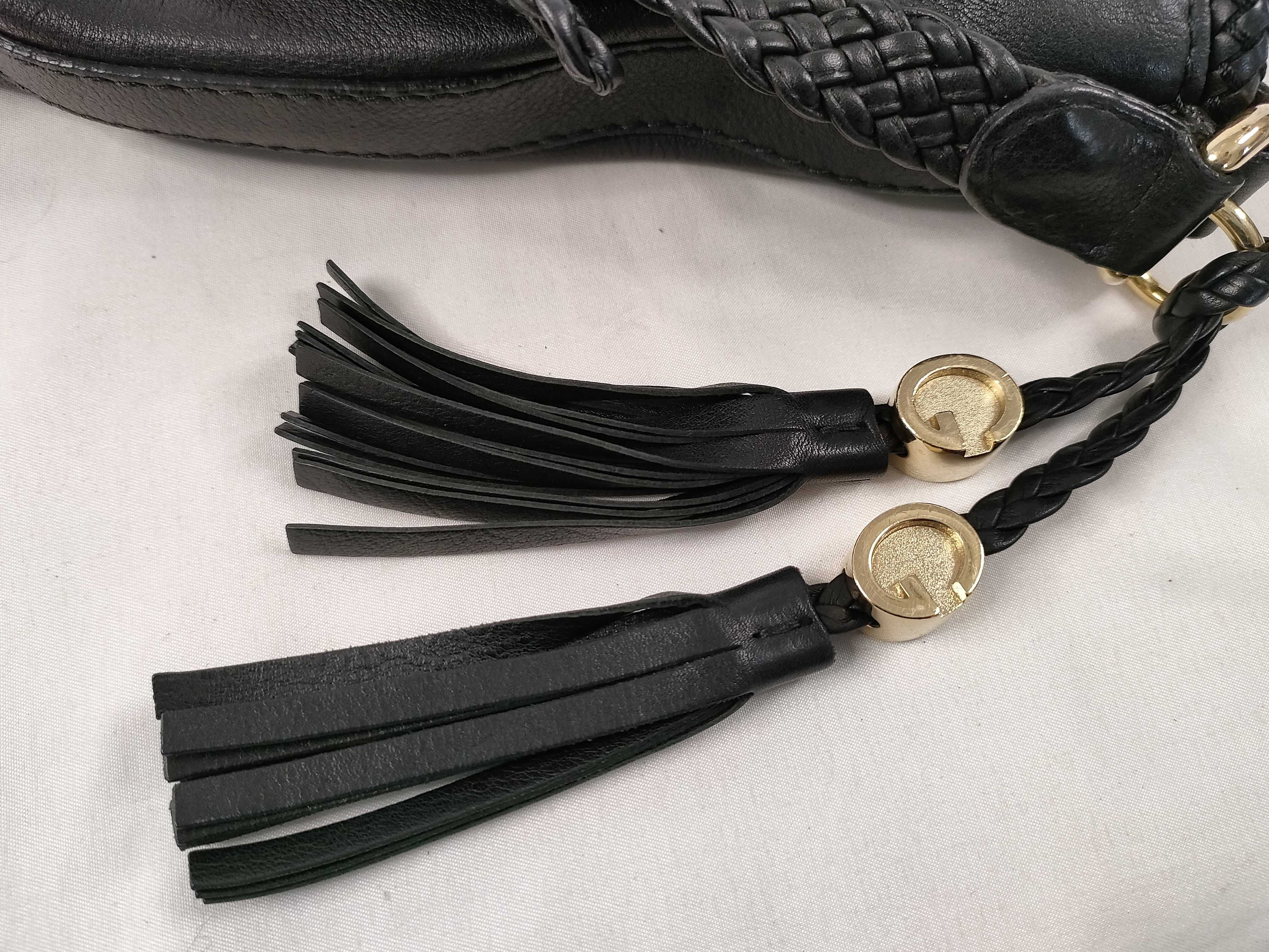 Shoulder Bag Leather Black Shoulder Bag — view 14